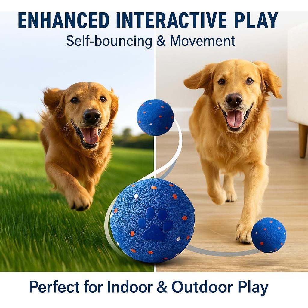 Bola Interactiva para Perros Jujing Wicked Ball AIR 22cm