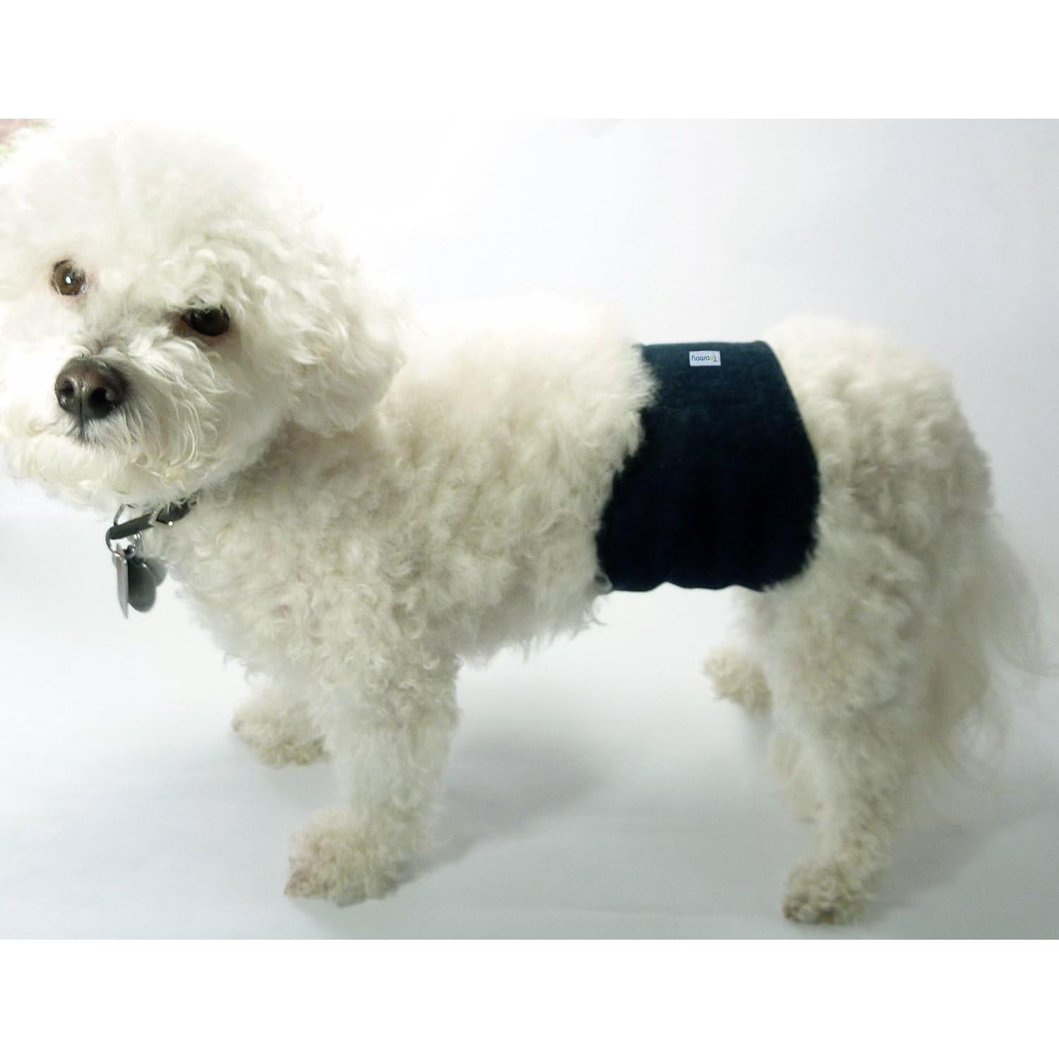 Paquete de 3 Pañales Reutilizables para Perros Machos Teamoy - XS