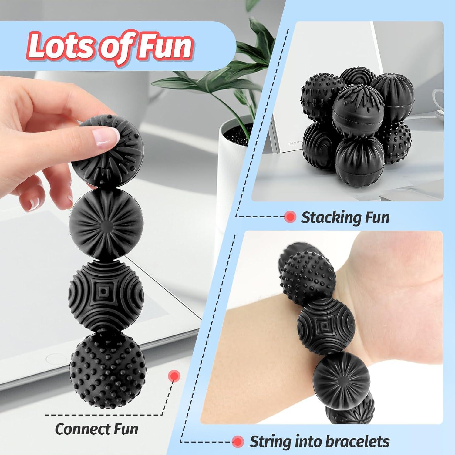 Pelotas Magnéticas de Silicona GLMZZ - 4 PCS Alivio Estrés