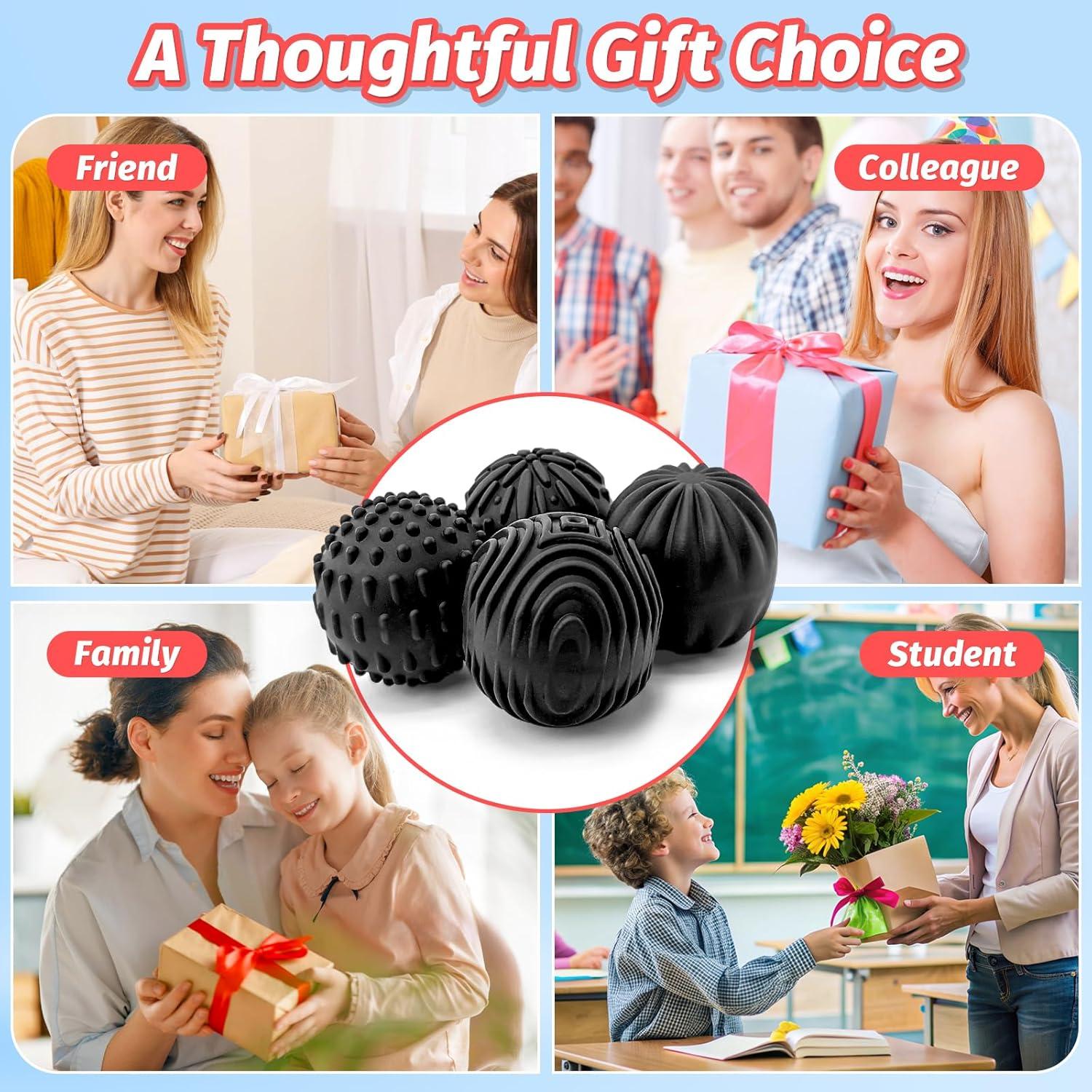 Pelotas Magnéticas de Silicona GLMZZ - 4 PCS Alivio Estrés