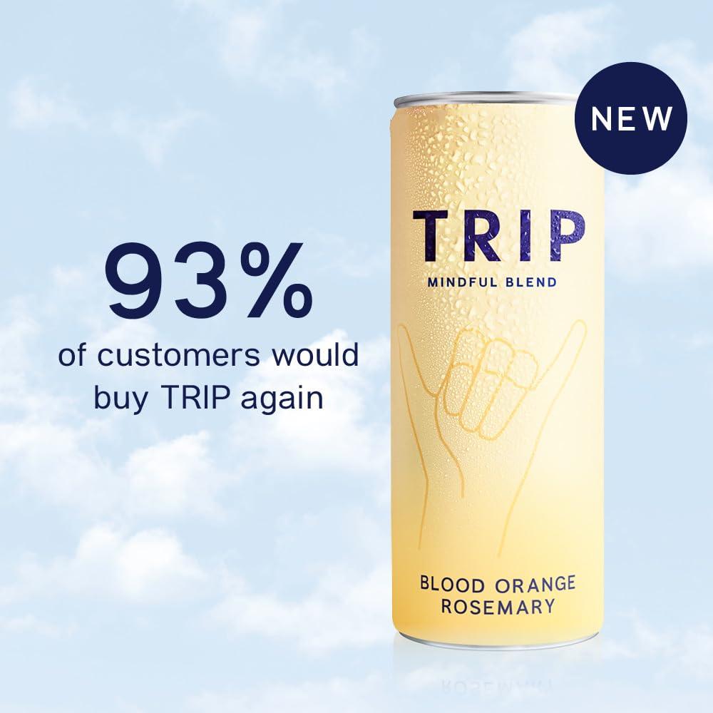 Bebida Calmante Mezcla Consciente Trip Naranja Sangre 355 ML 12Pk