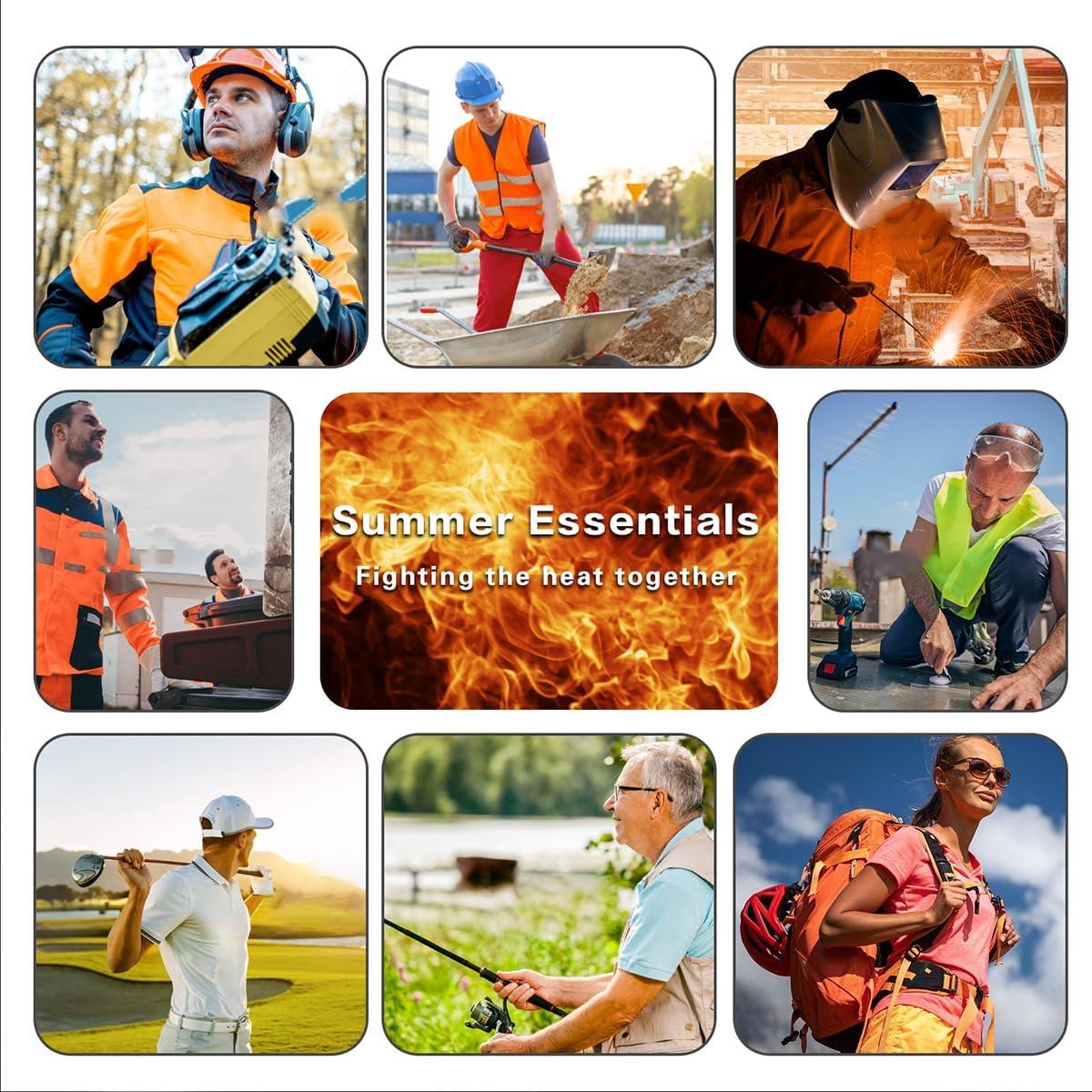 Ventilador Personal Portátil Naibrxh GYFX-B 5 Velocidades 16500 RPM