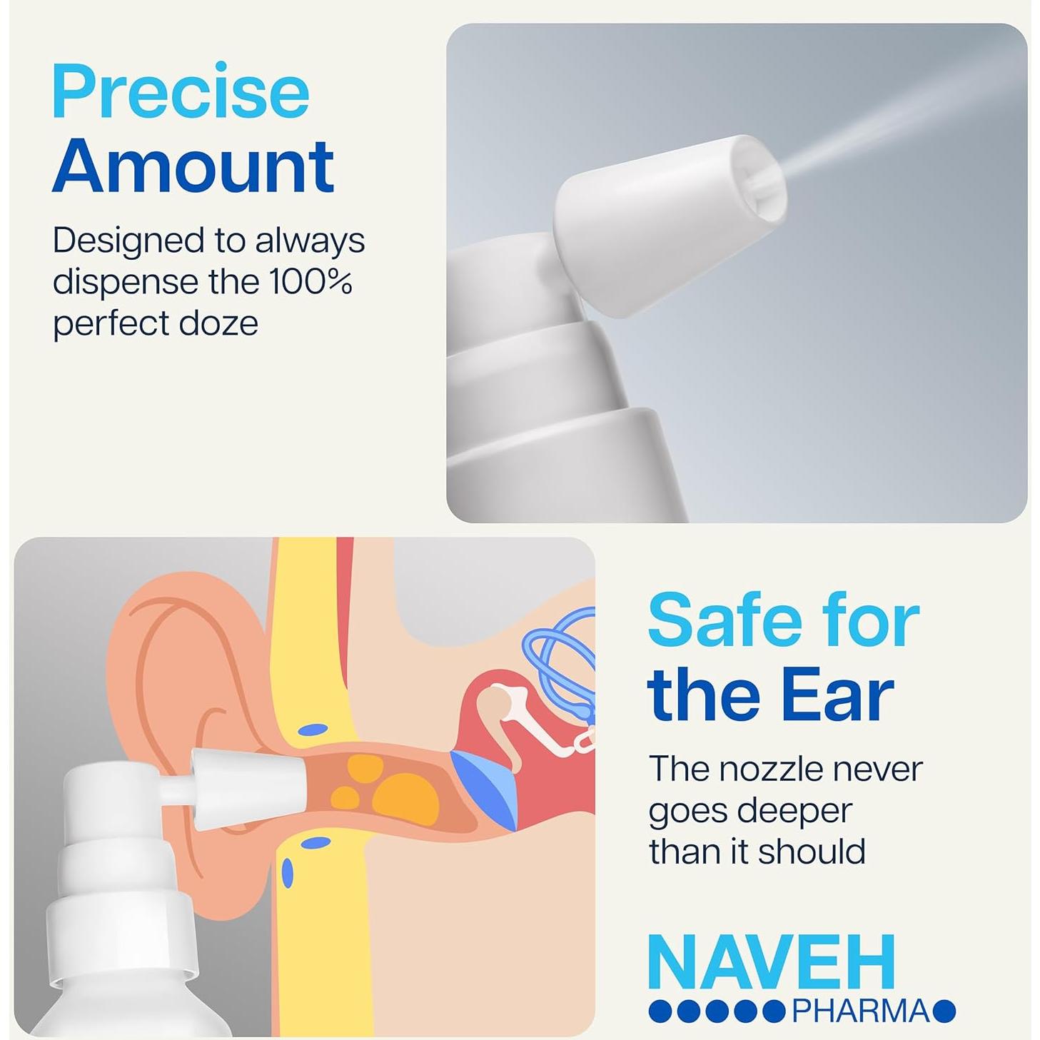 Gotas para Oídos Baby Otic Guard NAVEH PHARMA 15ml Natural