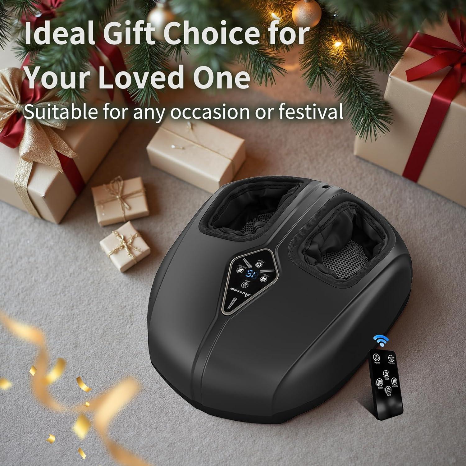 Masajeador de pies Shiatsu ALLYOUGER AYG-511 con calor y vibración