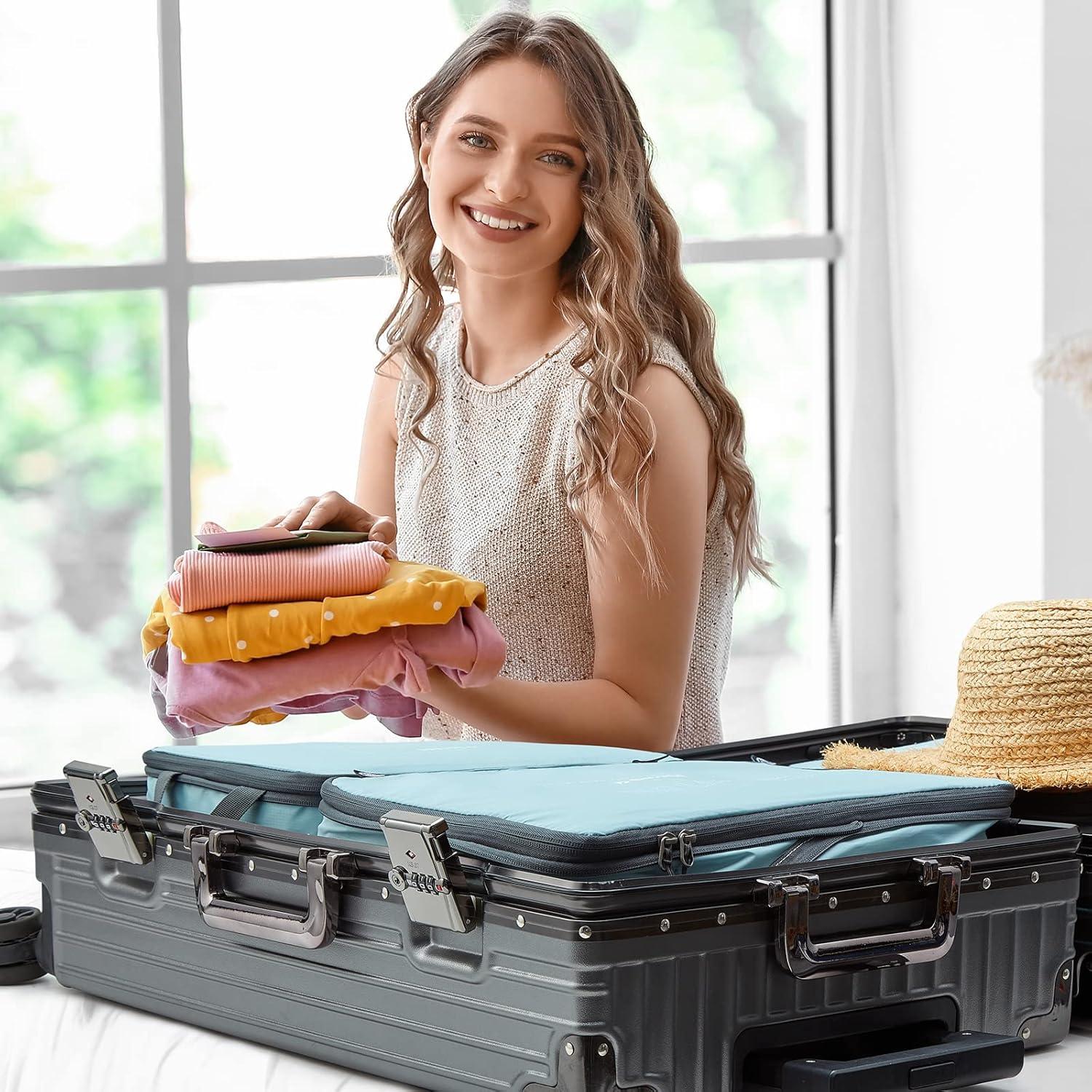 Set de 6 Cubos de Compresión G4Free para Empacar Viajes