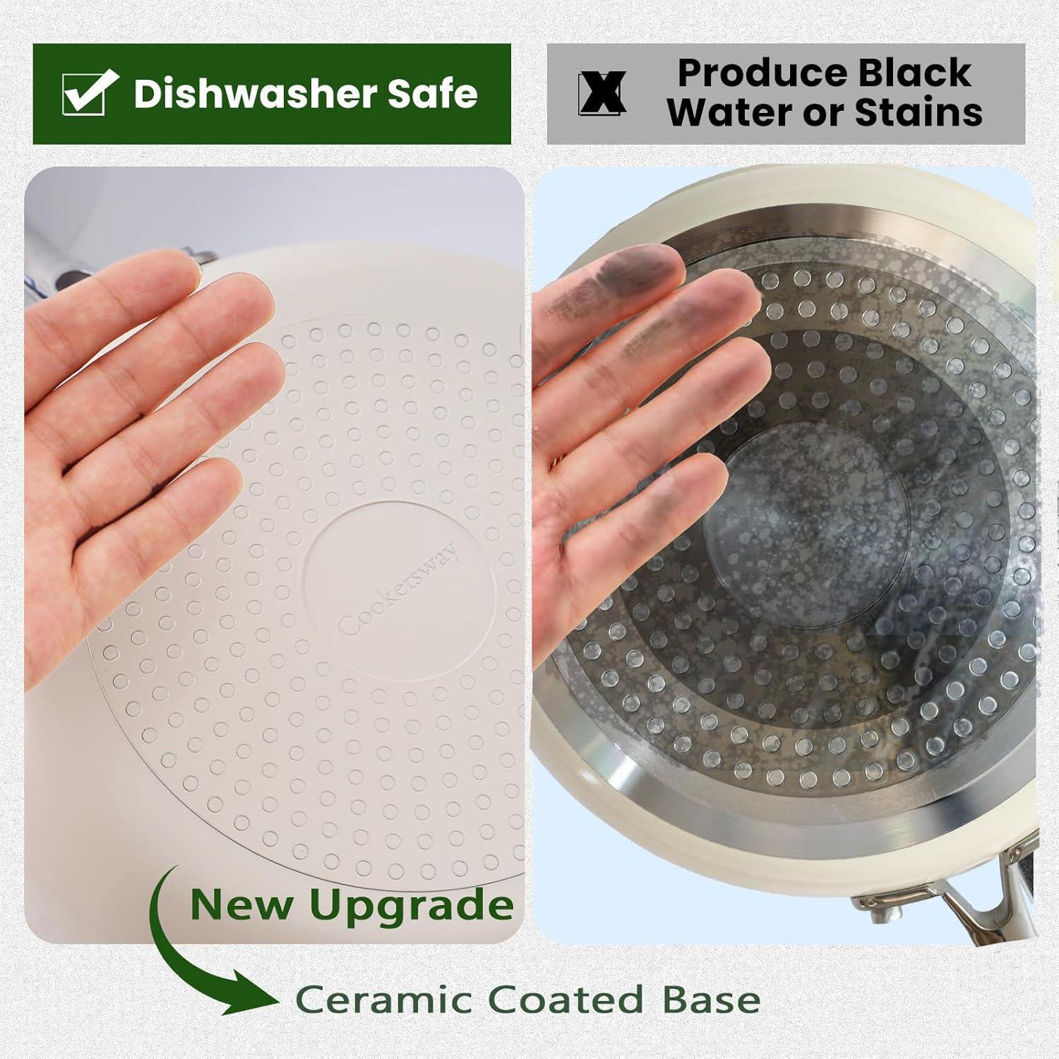 Sartén Antiadherente de Cerámica Cookersway 20cm Libre de PFOA