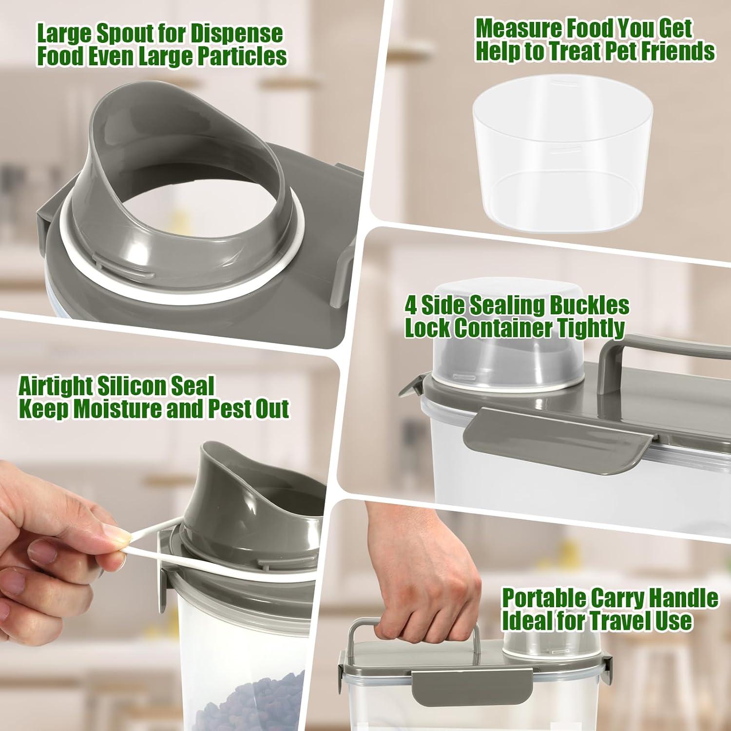 Contenedor Hermético de Comida para Mascotas ODOMU 5L