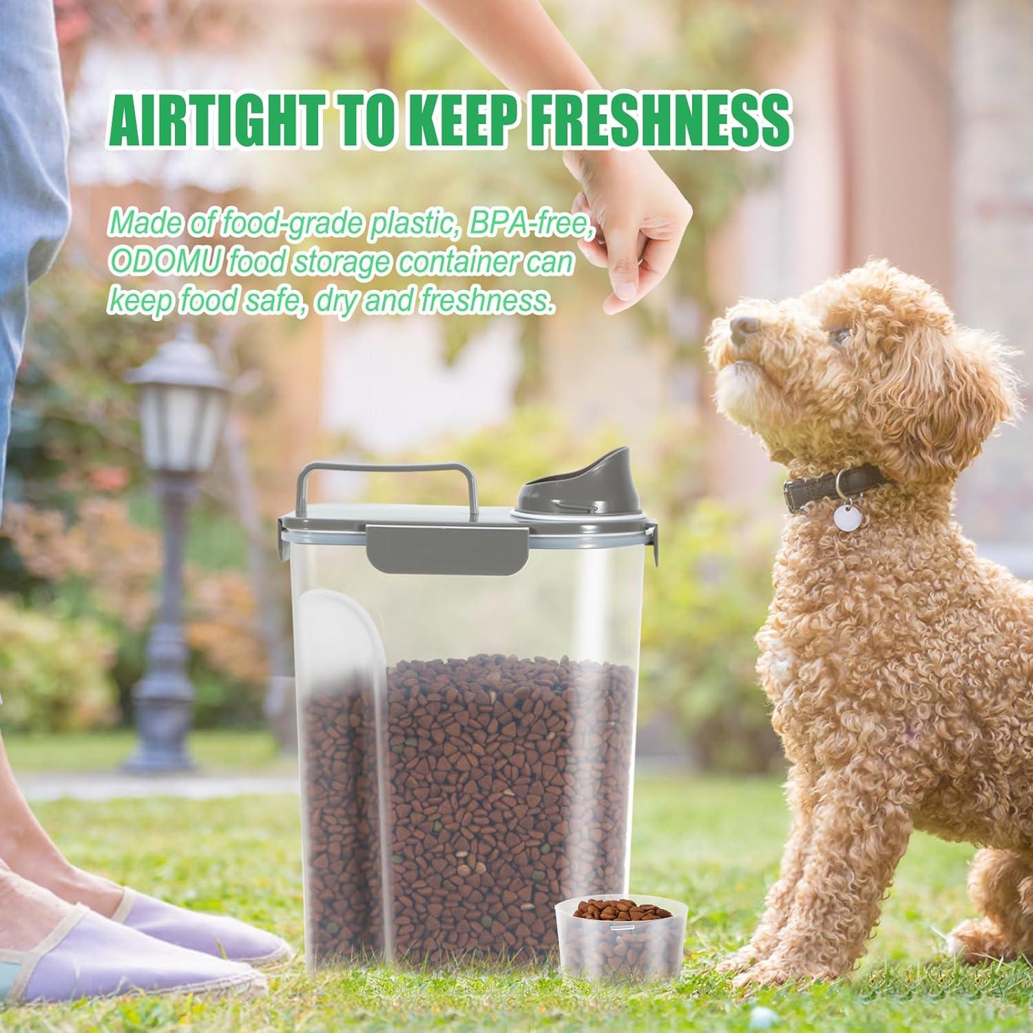 Contenedor Hermético de Comida para Mascotas ODOMU 5L