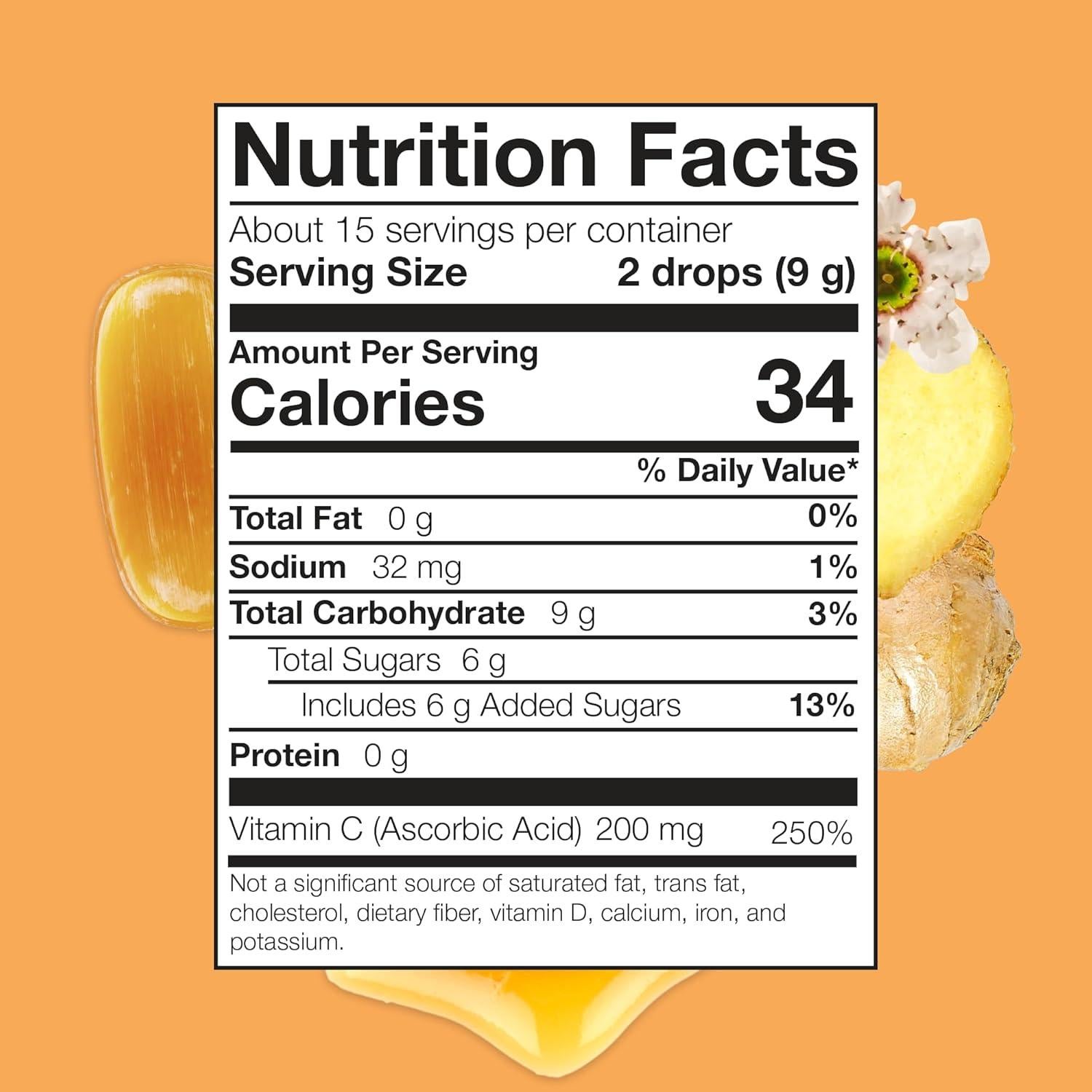 Caramelos para la Tos Manuka Doctor con Jengibre y Vitamina C - 30 Unidades