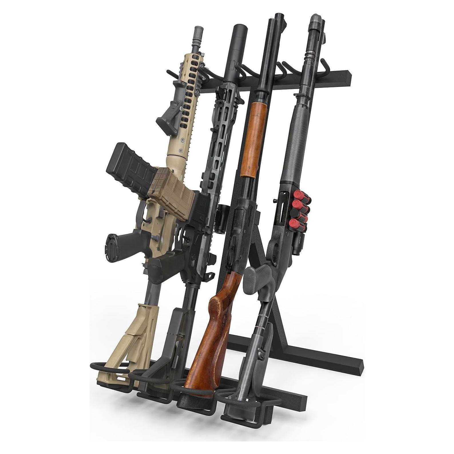 Soporte para Armas OSIEWEN Plegable 4 Ranuras Metal 3.08kg