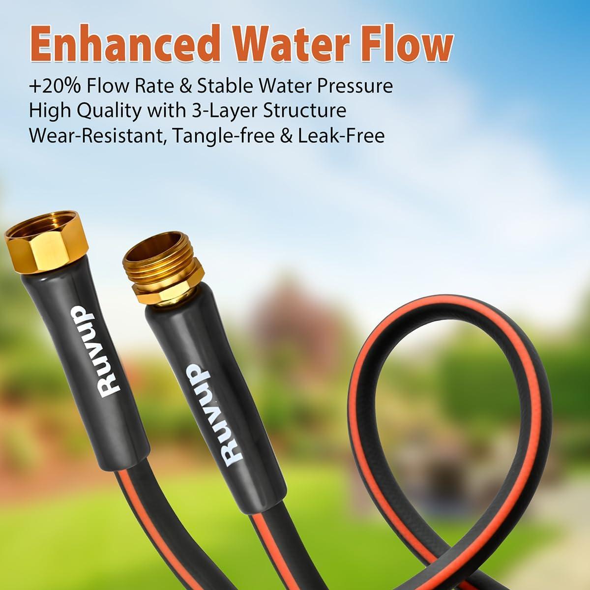 Carrete de Manguera Retráctil Ruvup 15.24m Automático UV