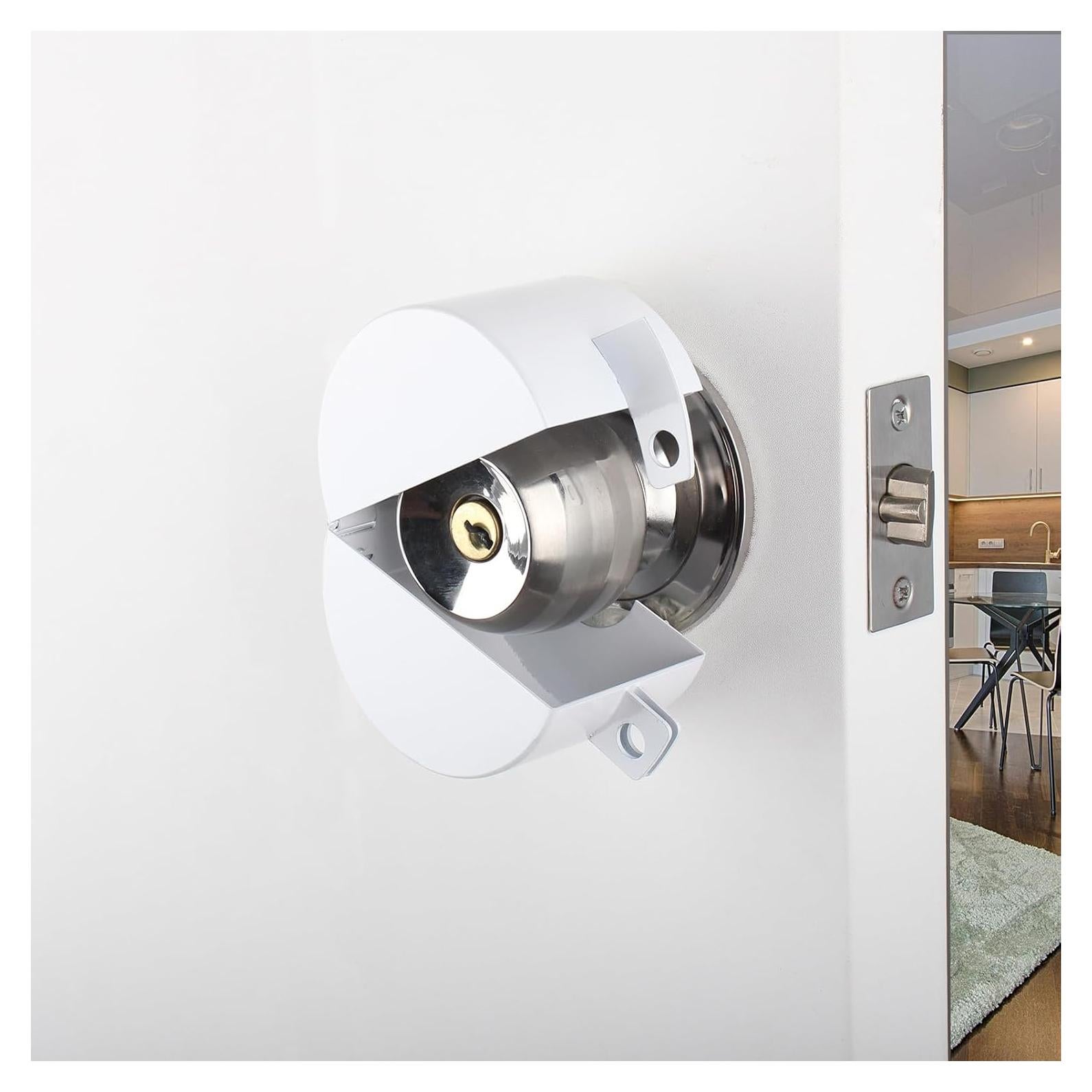 Cubierta de Cerradura de Pomo Posnaland Blanca 7.62 cm