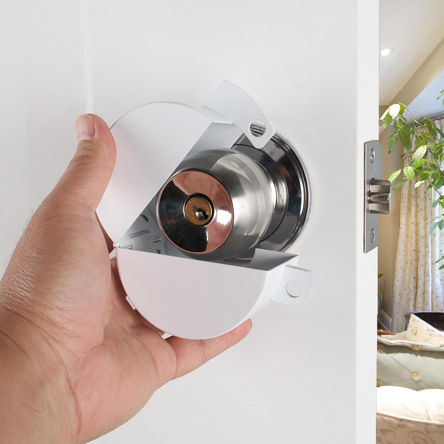 Cubierta de Cerradura de Pomo Posnaland Blanca 7.62 cm