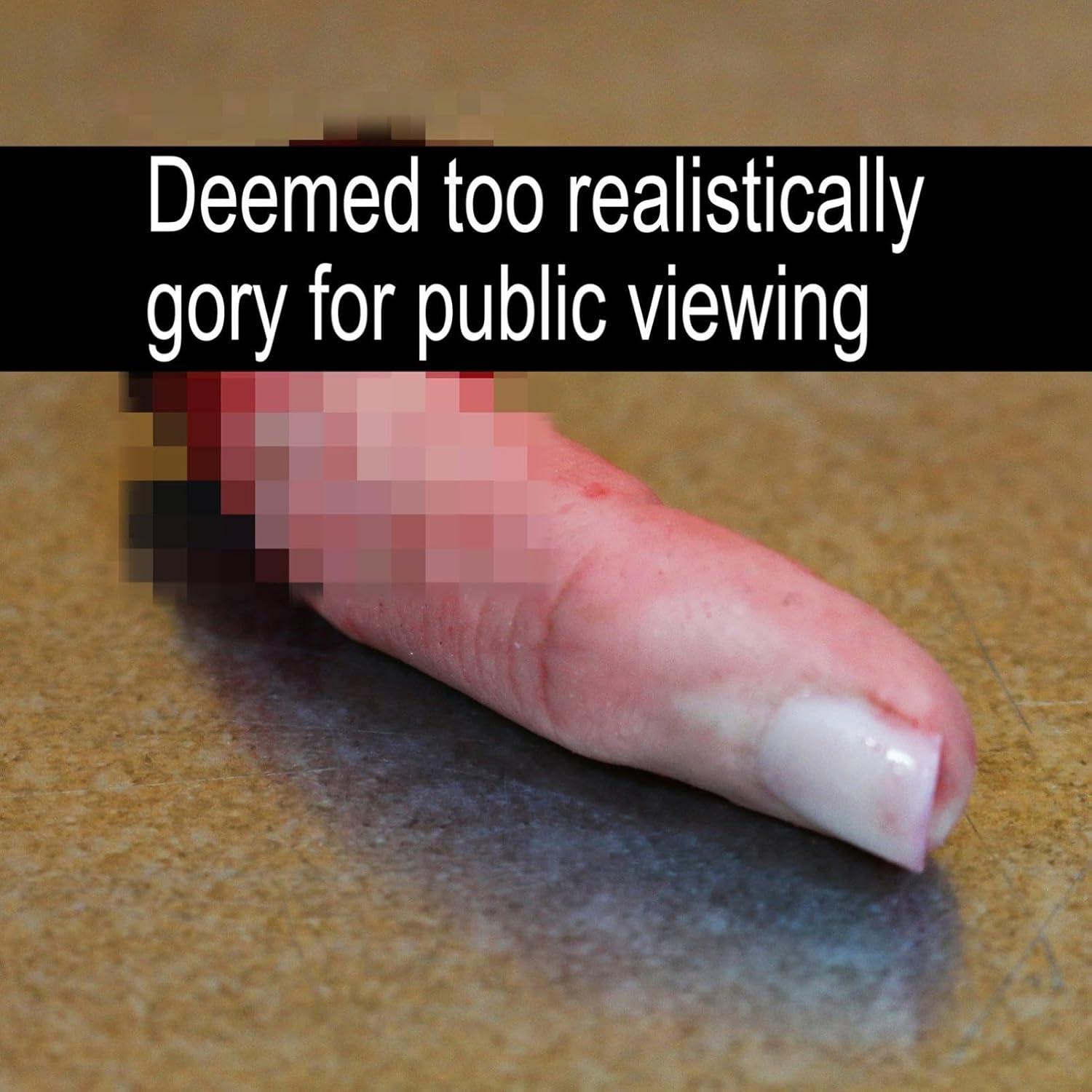 Dedos Prostéticos de Halloween - Sangrientos y Decapitados - 1Pc