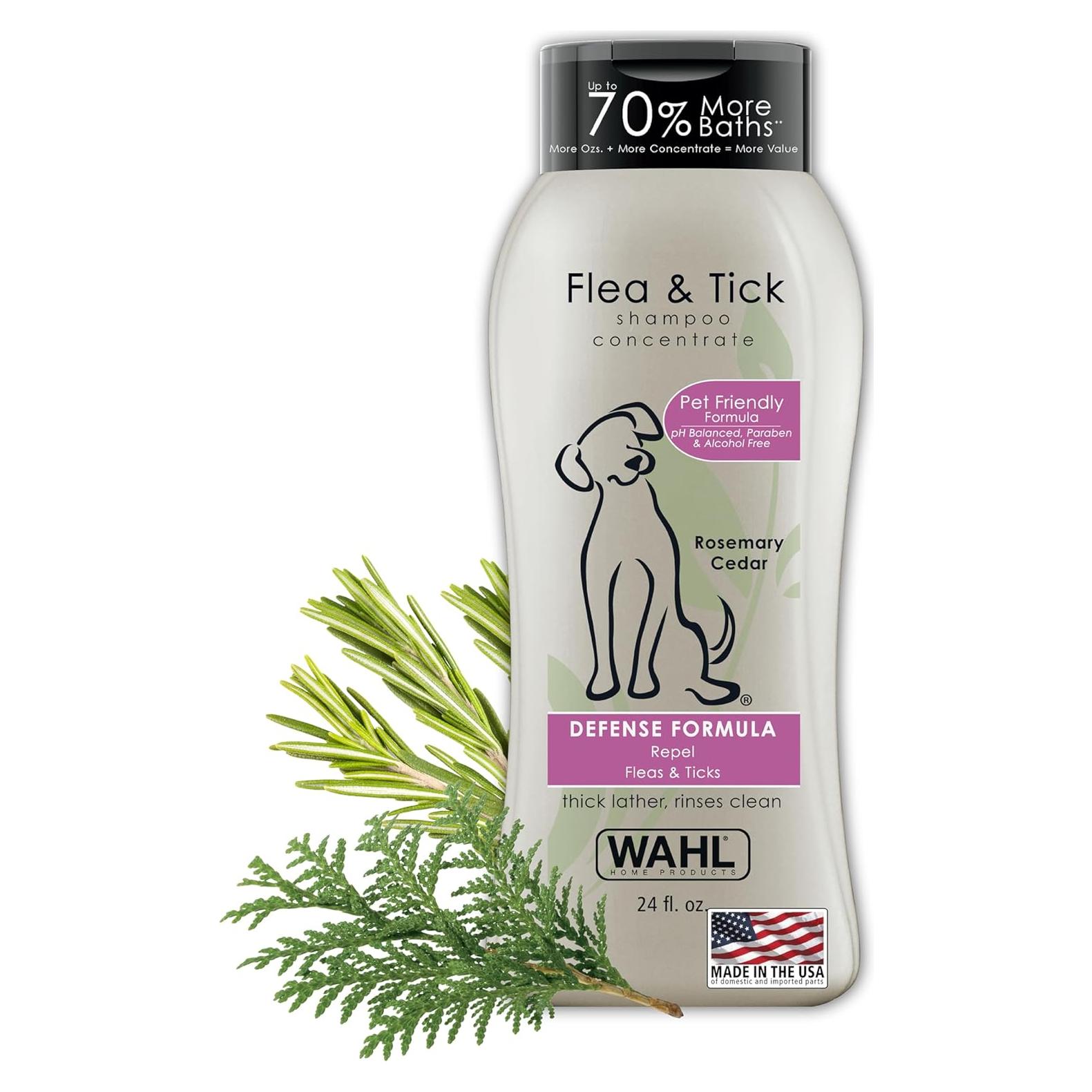 Champú Repelente de Pulgas y Garrapatas Wahl 680 g