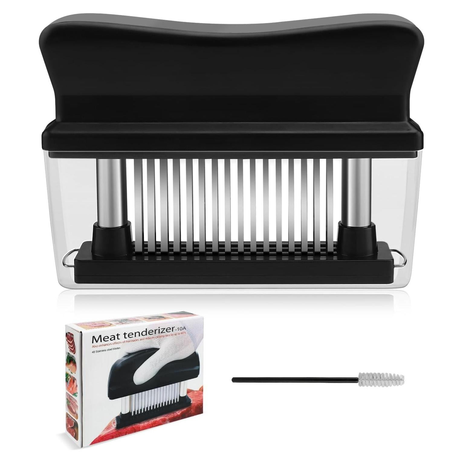 Ablandador de Carne ZMYTHOPIA con 48 Agujas de Acero Inoxidable
