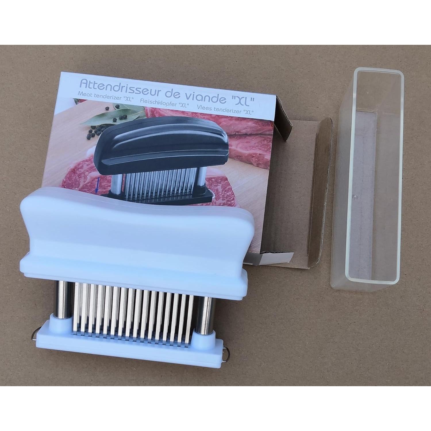 Ablandador de Carne ZMYTHOPIA con 48 Agujas de Acero Inoxidable
