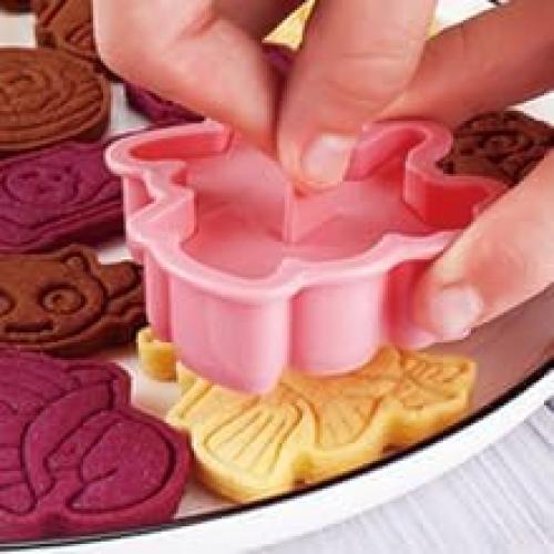 Cortadores de Galletas de Halloween Guowall - 6 Piezas 3D