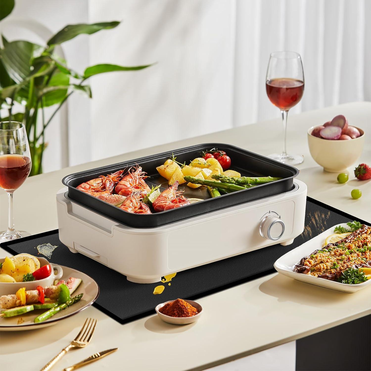 Alfombrilla para Parrilla Youlvy 45 x 38 cm Resistente al Calor