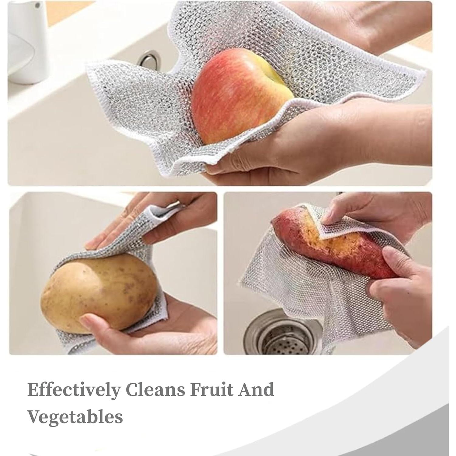 Trapos de Lavado de Platos de Alambre Mercobay 5 Pcs