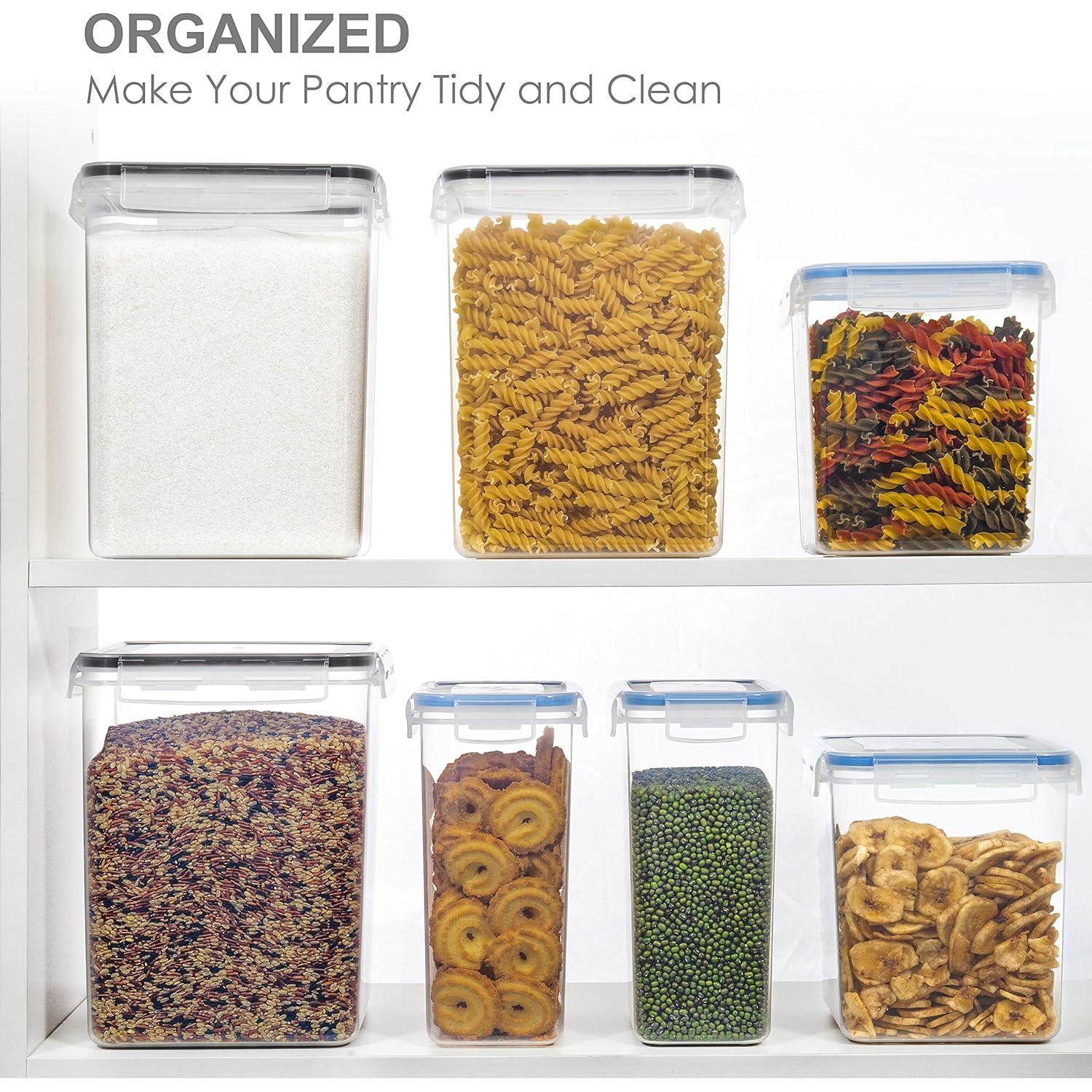 Contenedores de Almacenamiento Hermético 6.5L PANTRYSTAR - 2 Piezas