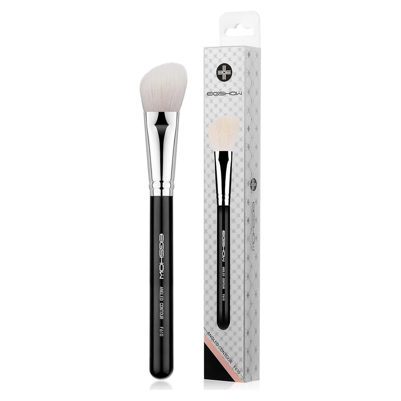 Brocha de Maquillaje Angulada EigshowBeauty F610 - Cerdas de Cabra