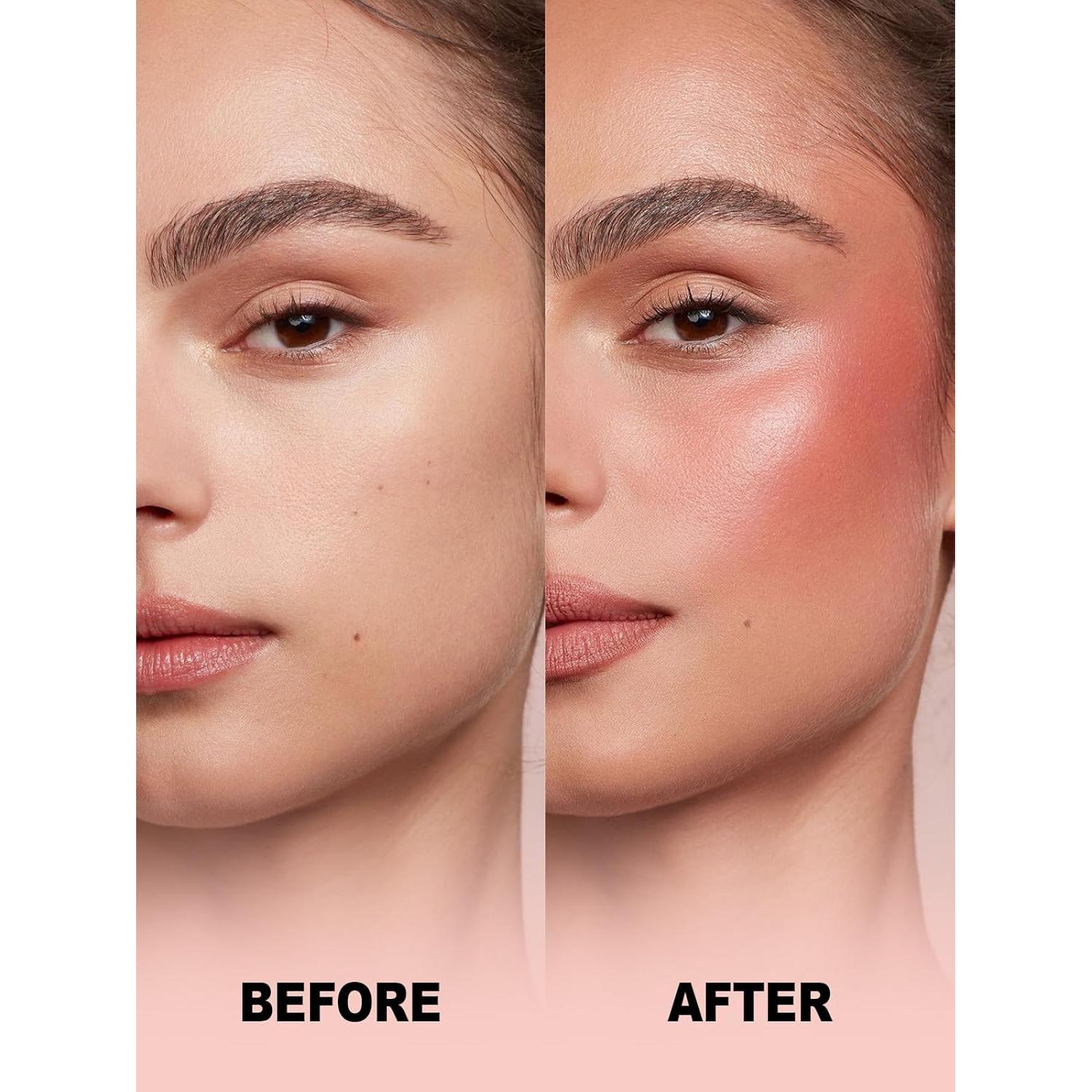 Brocha de Maquillaje Angulada EigshowBeauty F610 - Cerdas de Cabra