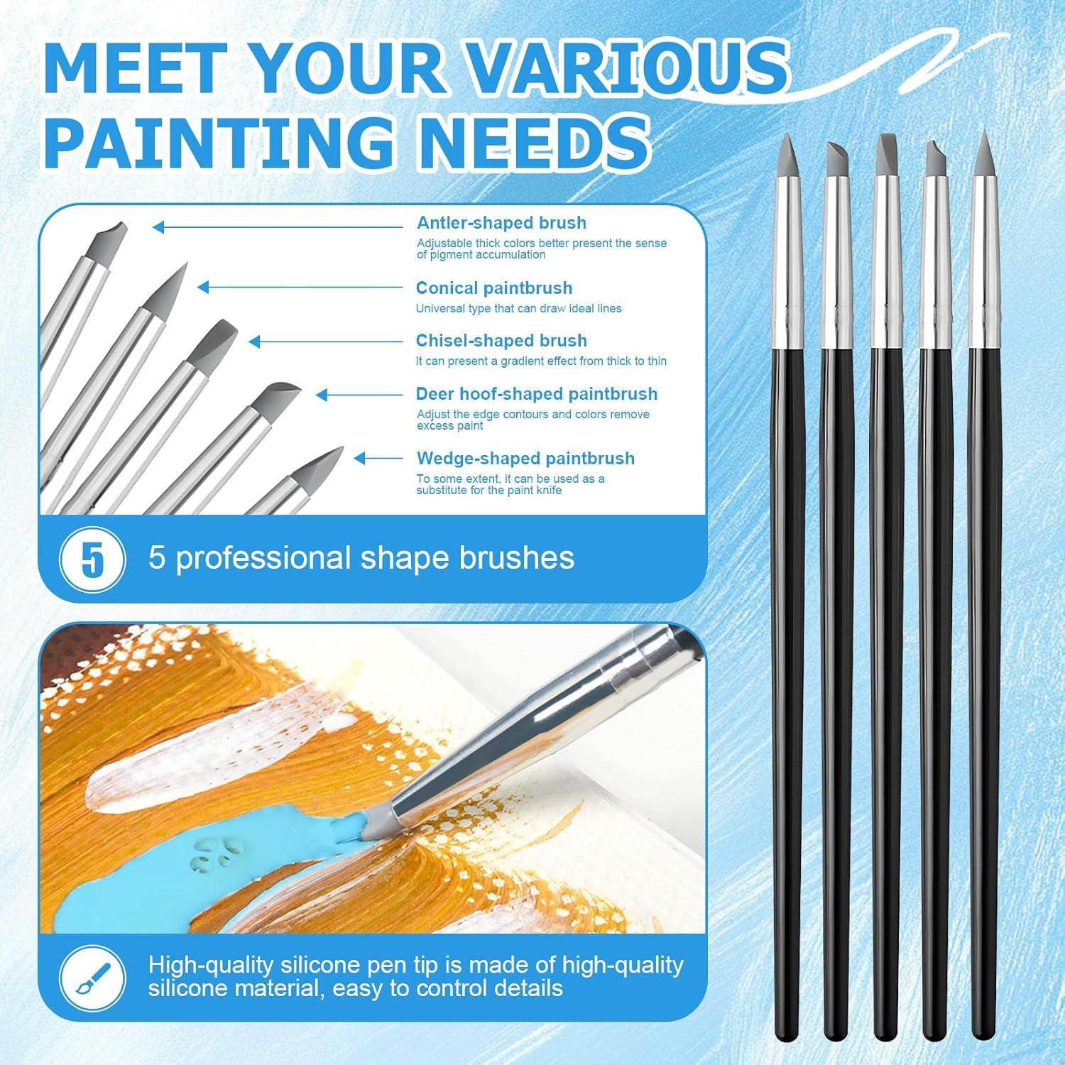 Fluido de Enmascarar WANJAO 30ml para Acuarela Azul