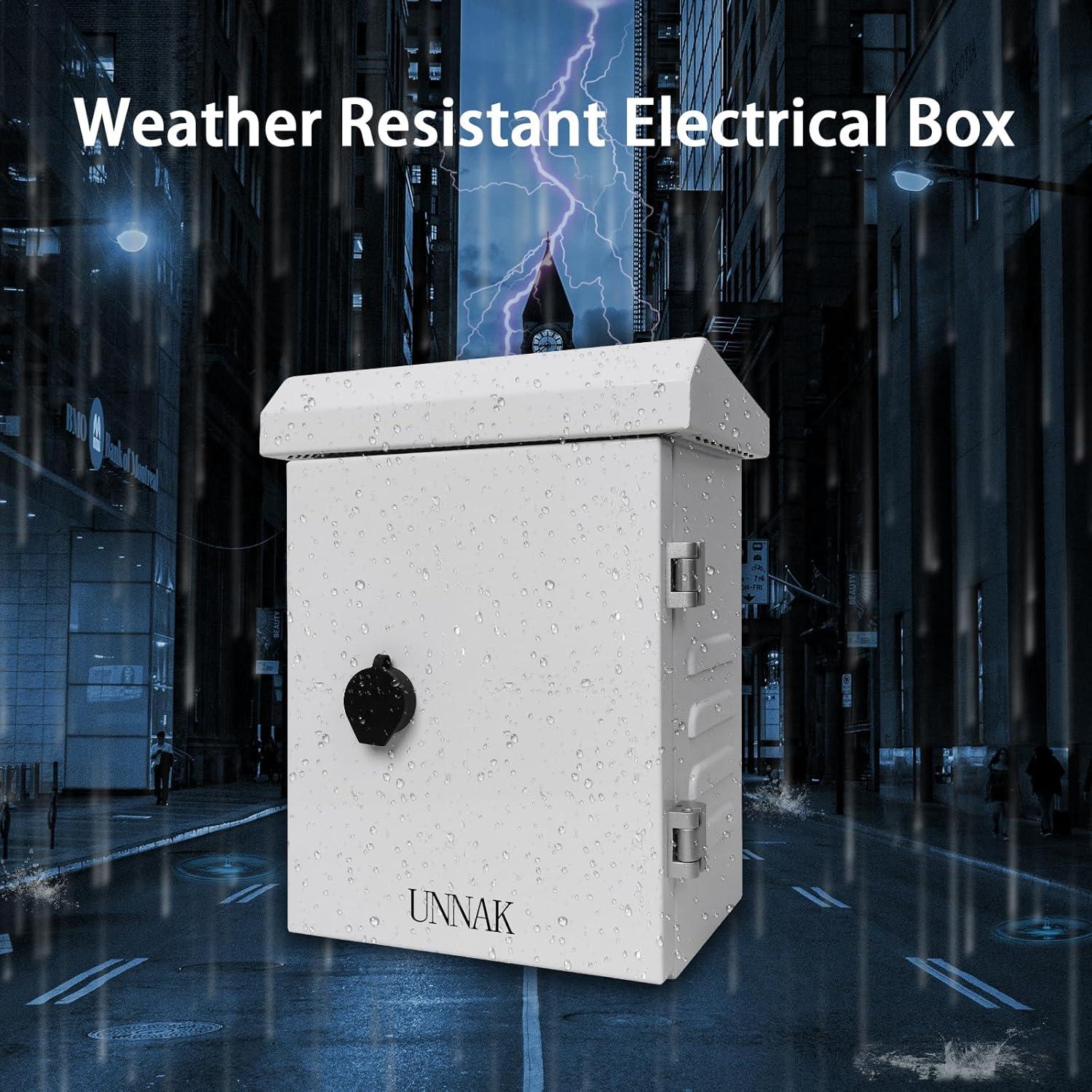 Caja Eléctrica Exterior YOUNAIKE 295x230x145mm Resistente