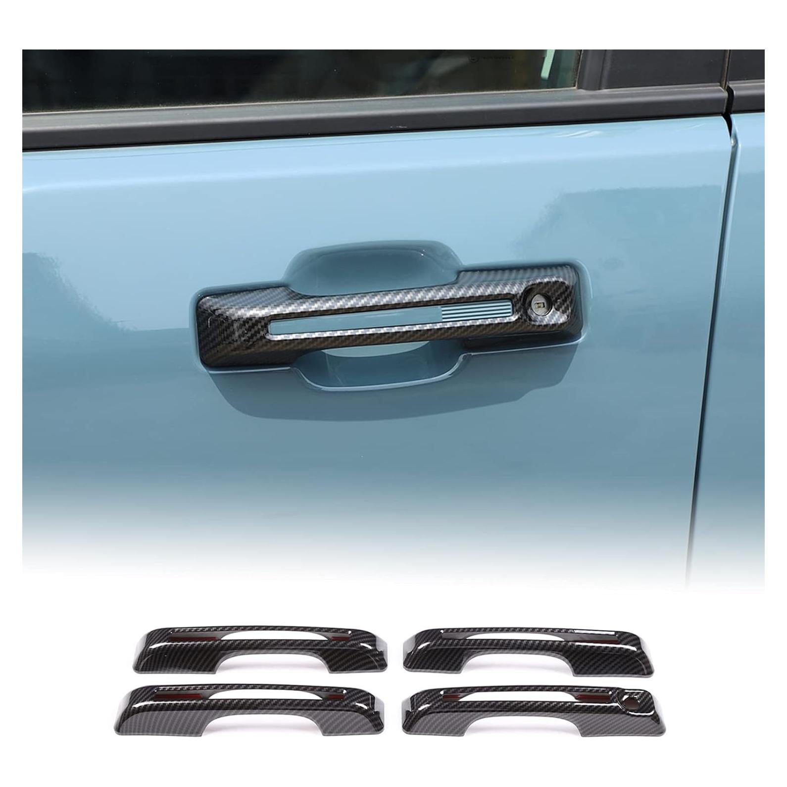 Cubierta de Manija de Puerta Exterior Aunginsy para Ford 2022-2025