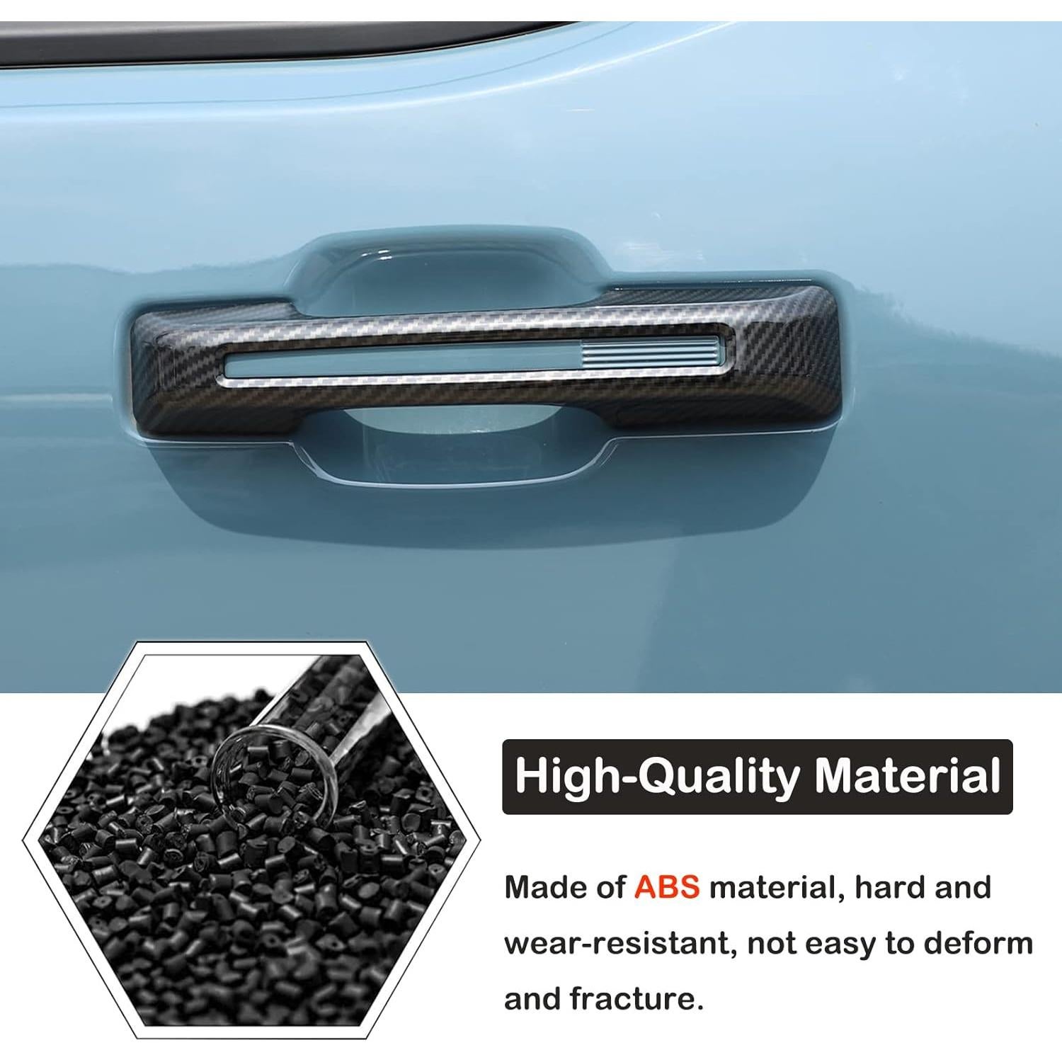 Cubierta de Manija de Puerta Exterior Aunginsy para Ford 2022-2025