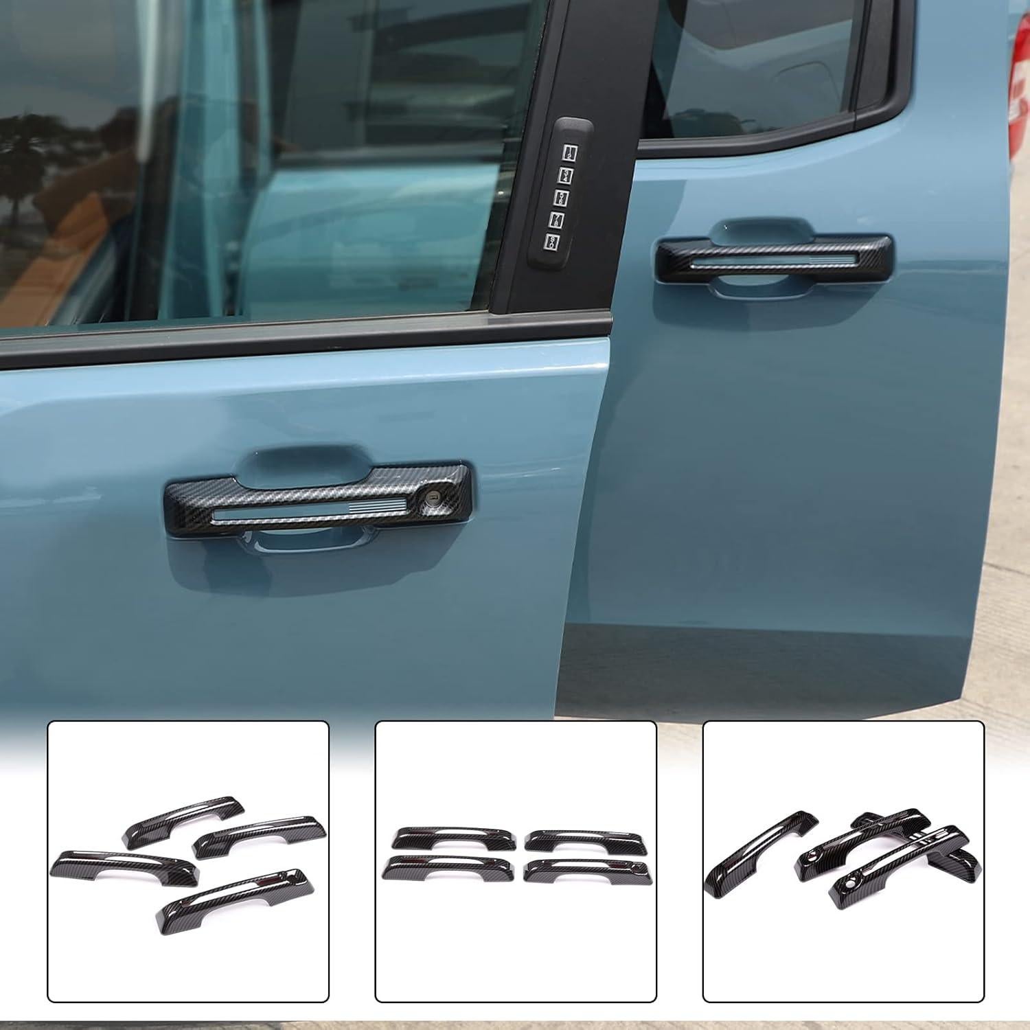 Cubierta de Manija de Puerta Exterior Aunginsy para Ford 2022-2025