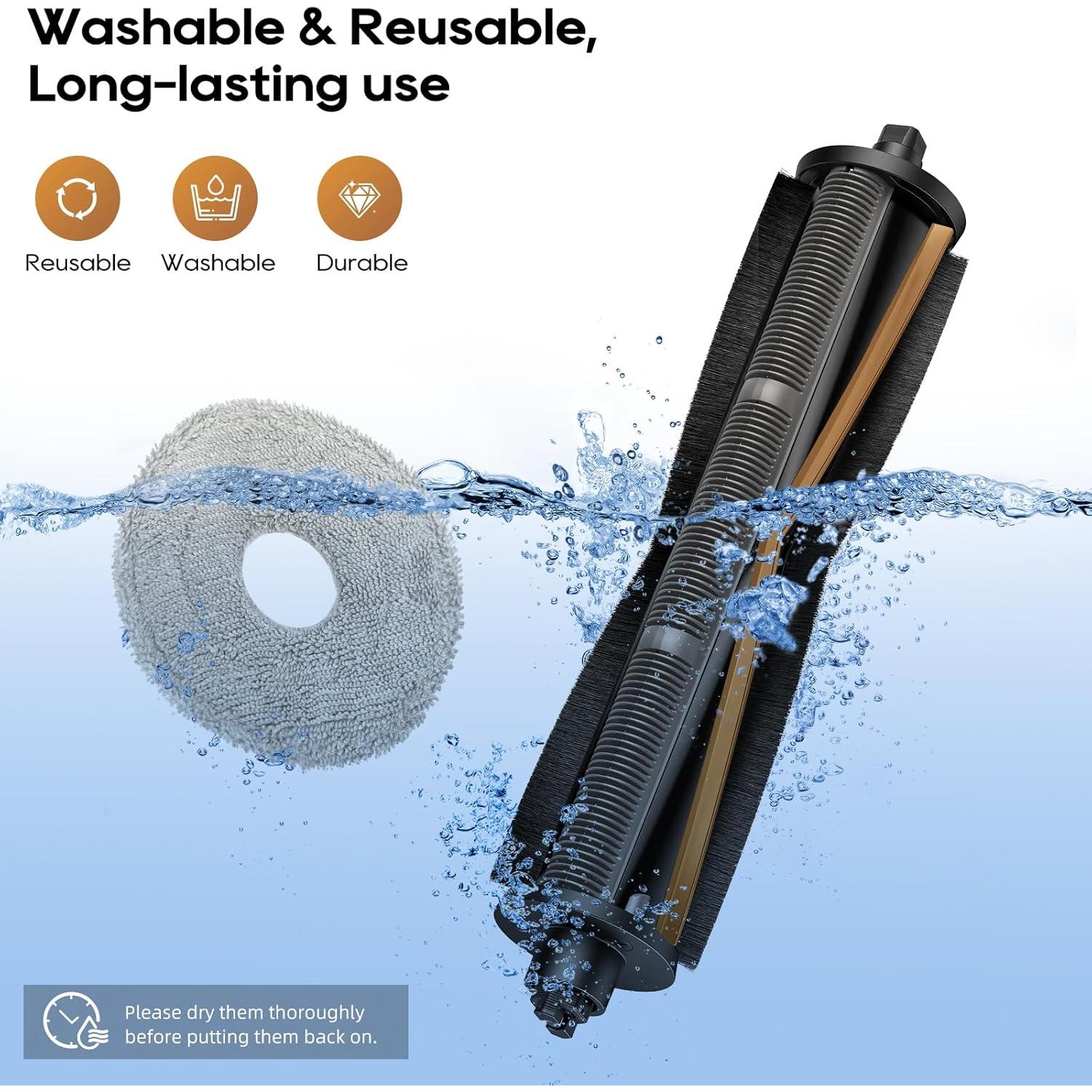 Kit de Accesorios de Cepillo TriCut Gifeerory para Aspiradora Dreame L10s/L20 Ultra