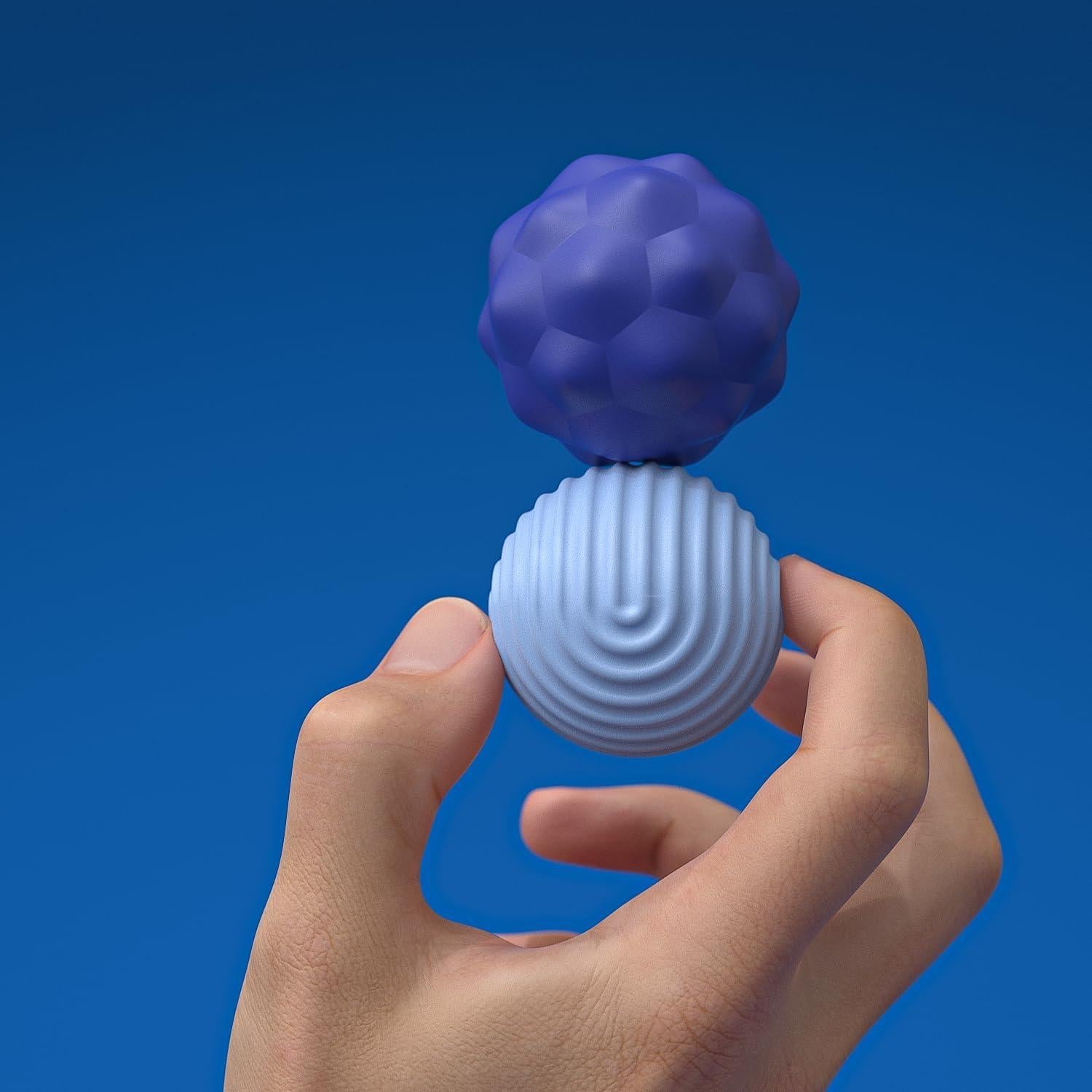 Pelotas Antiestrés Magnéticas de Silicona - 2 Piezas Grandes