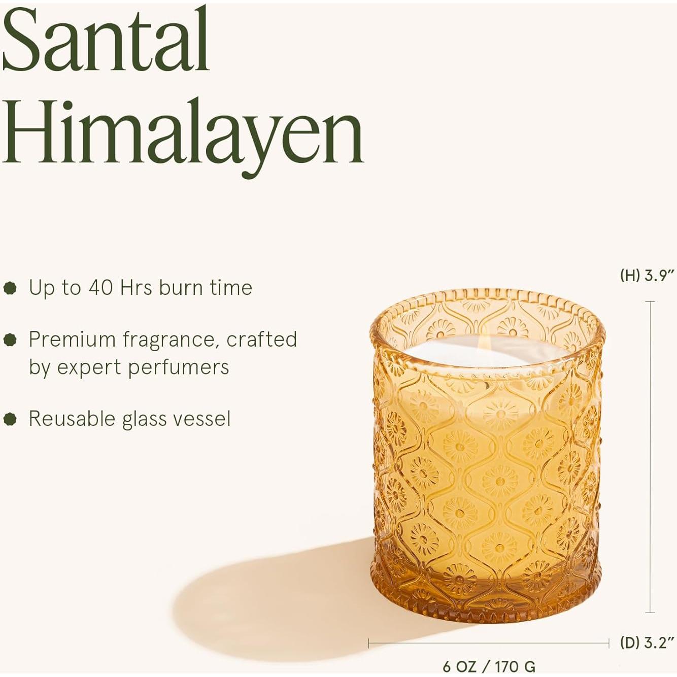 Vela Aromática de Soja LA JOLIE MUSE Sándalo Himalayen 170g