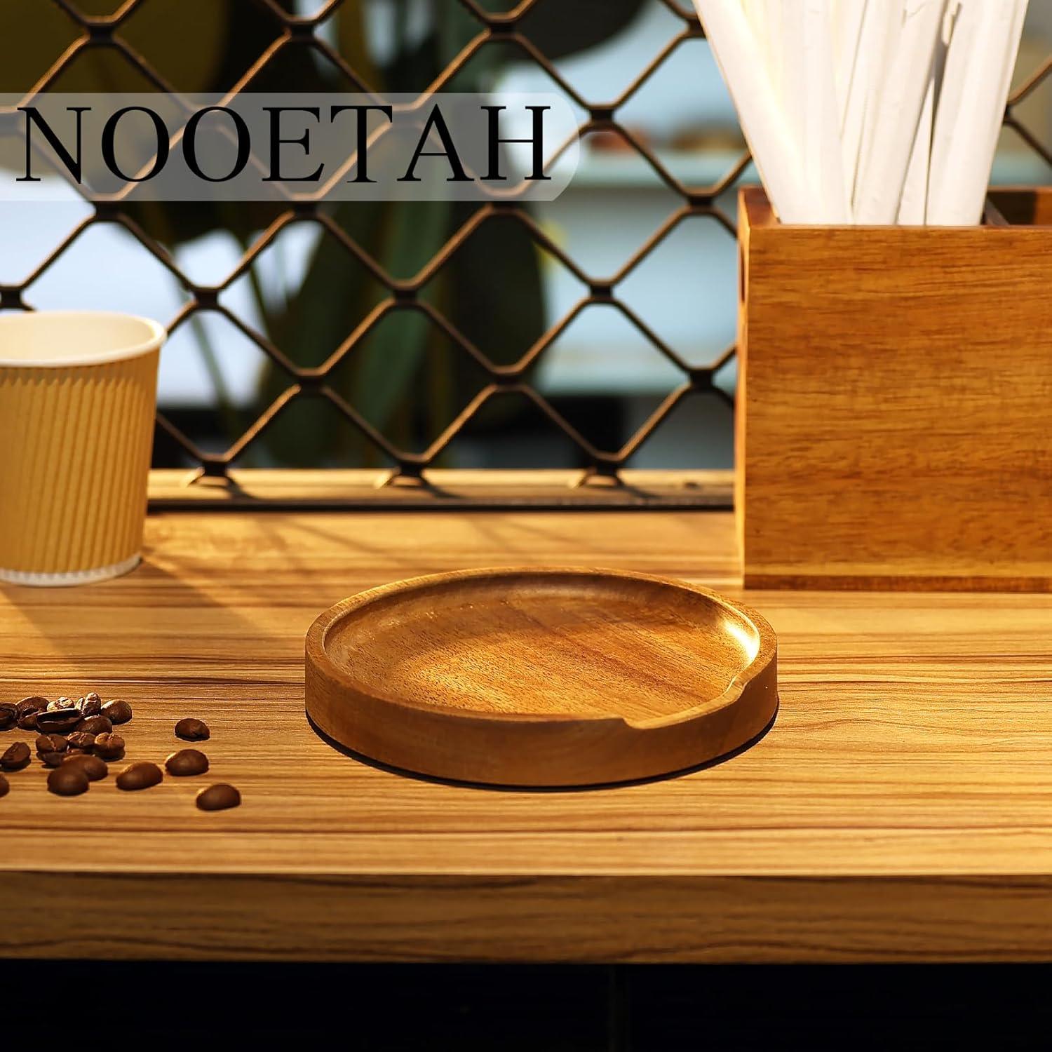Soporte para Cuchara de Madera de Acacia NOOETAH 13 cm Redondo