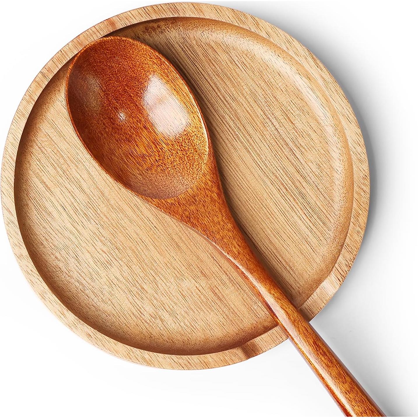 Soporte para Cuchara de Madera de Acacia NOOETAH 13 cm Redondo