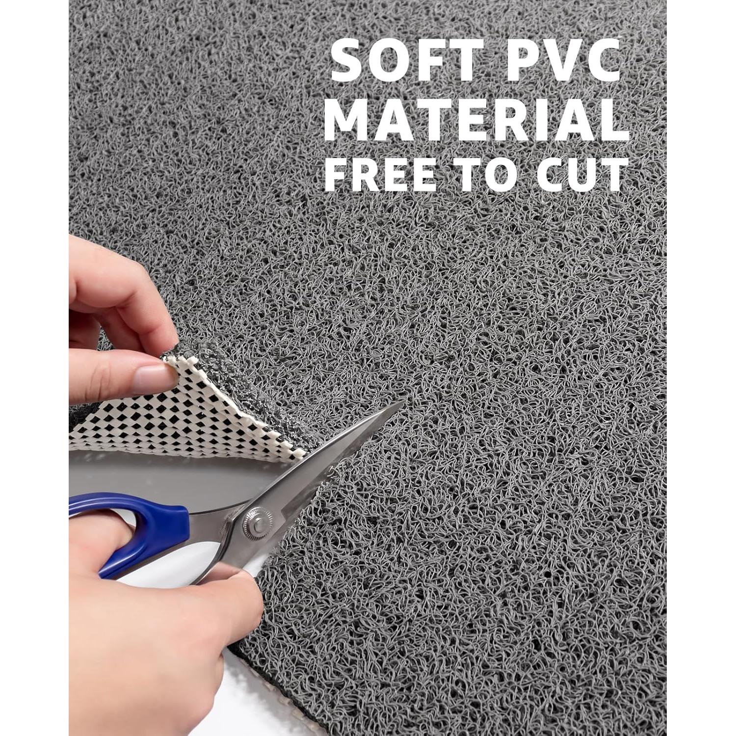 Tapete de Ducha Antideslizante OTHWAY 61x41 cm PVC Gris