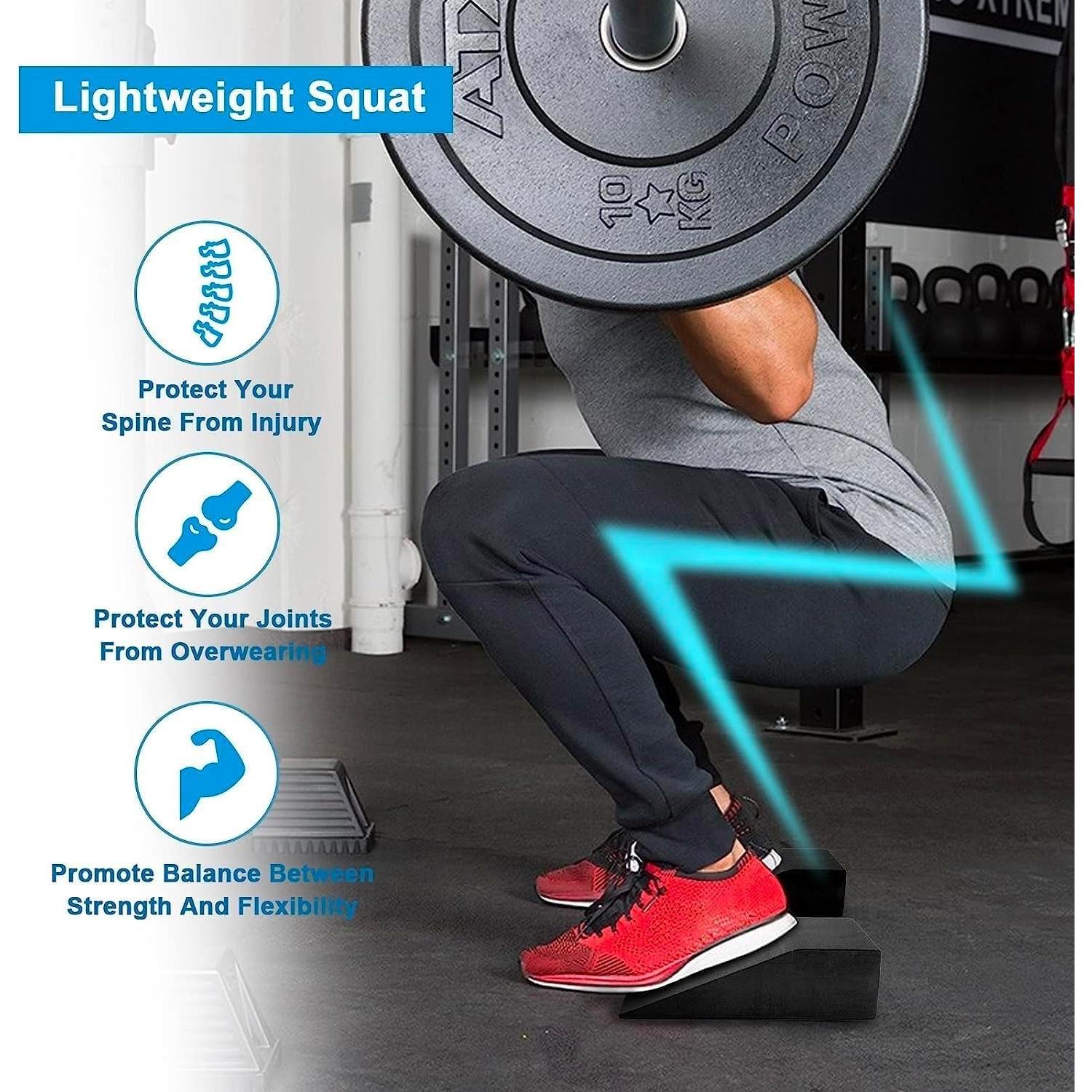 Bloques de Cuclillas Antideslizantes SEASUM YOGA - 24.13x15.24 cm