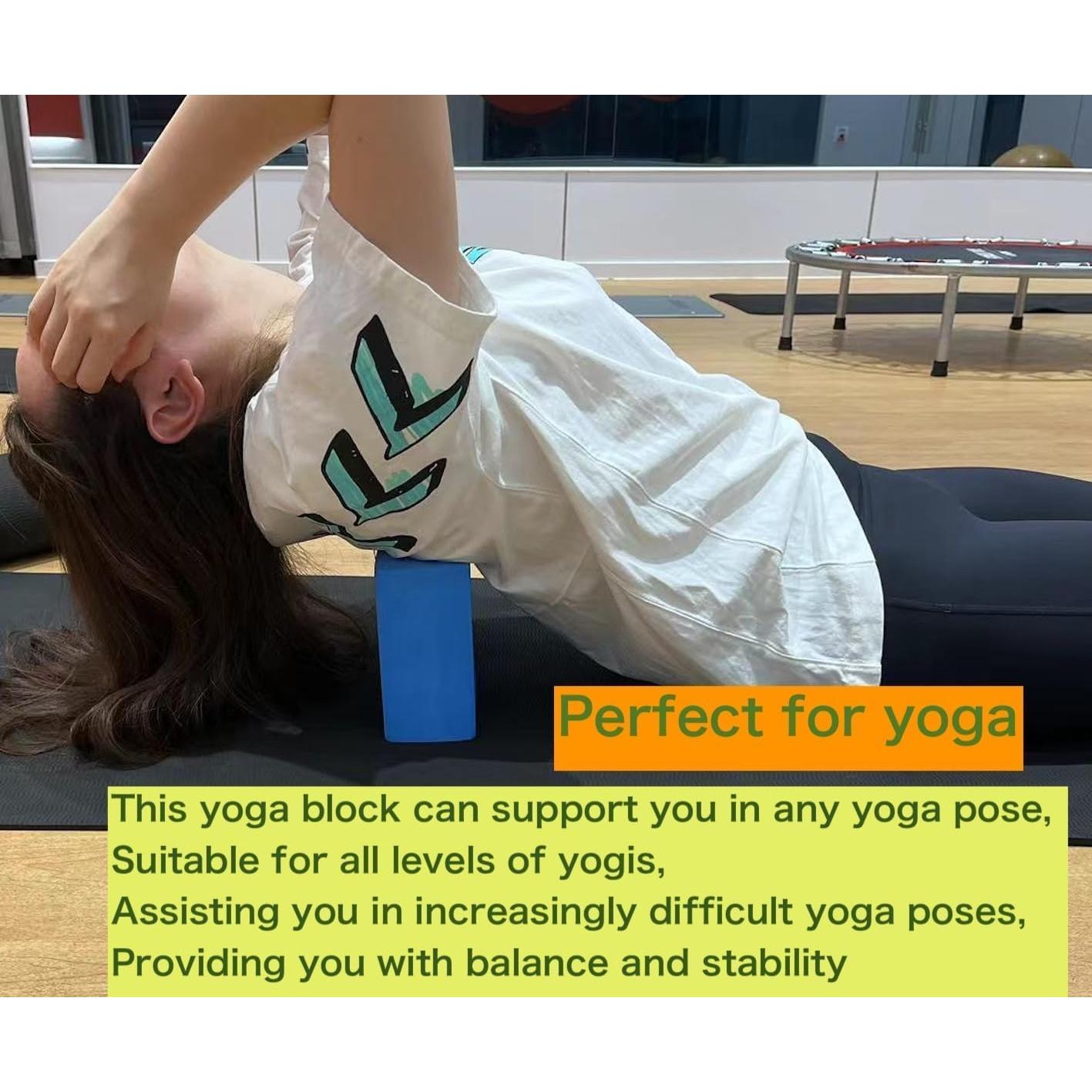 Bloques de Cuclillas Antideslizantes SEASUM YOGA - 24.13x15.24 cm