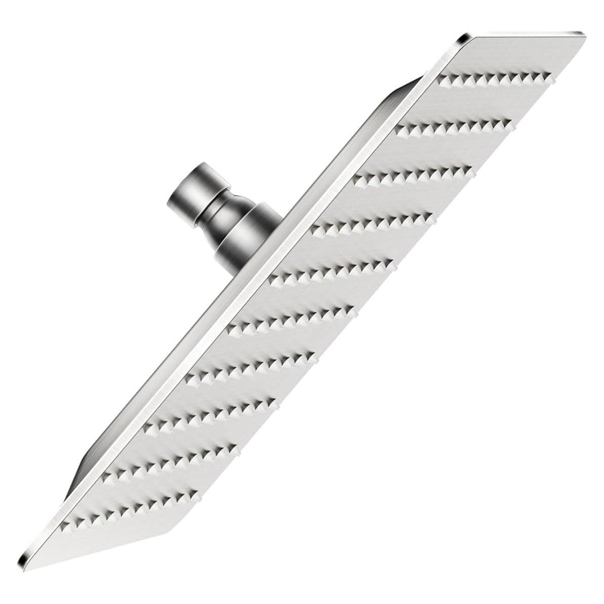 Cabezal de Ducha Cuadrado VBFF 8" Níquel Cepillado 6.81 L/min