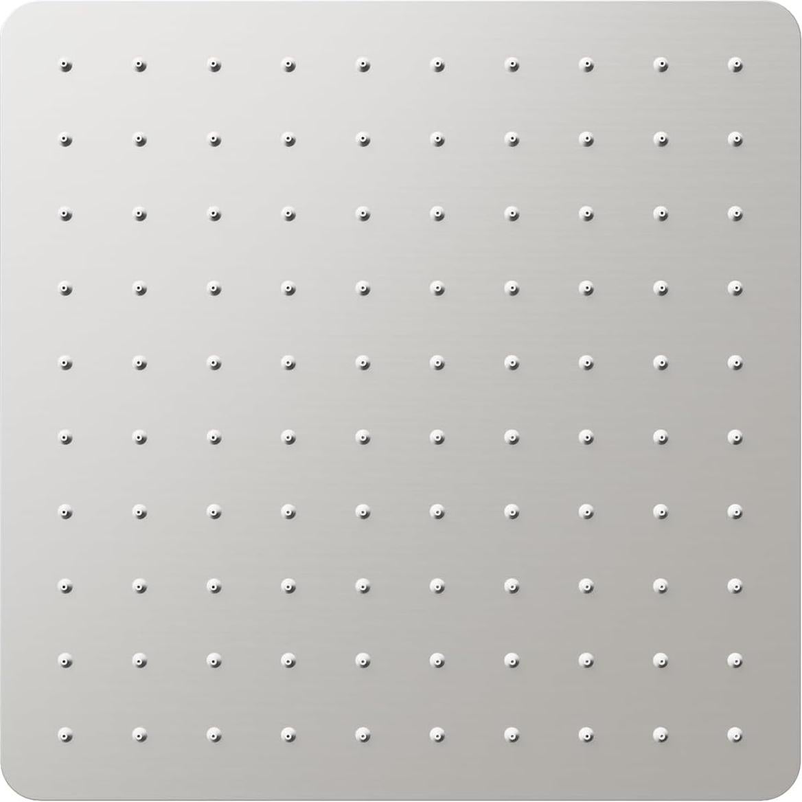 Cabezal de Ducha Cuadrado VBFF 8" Níquel Cepillado 6.81 L/min