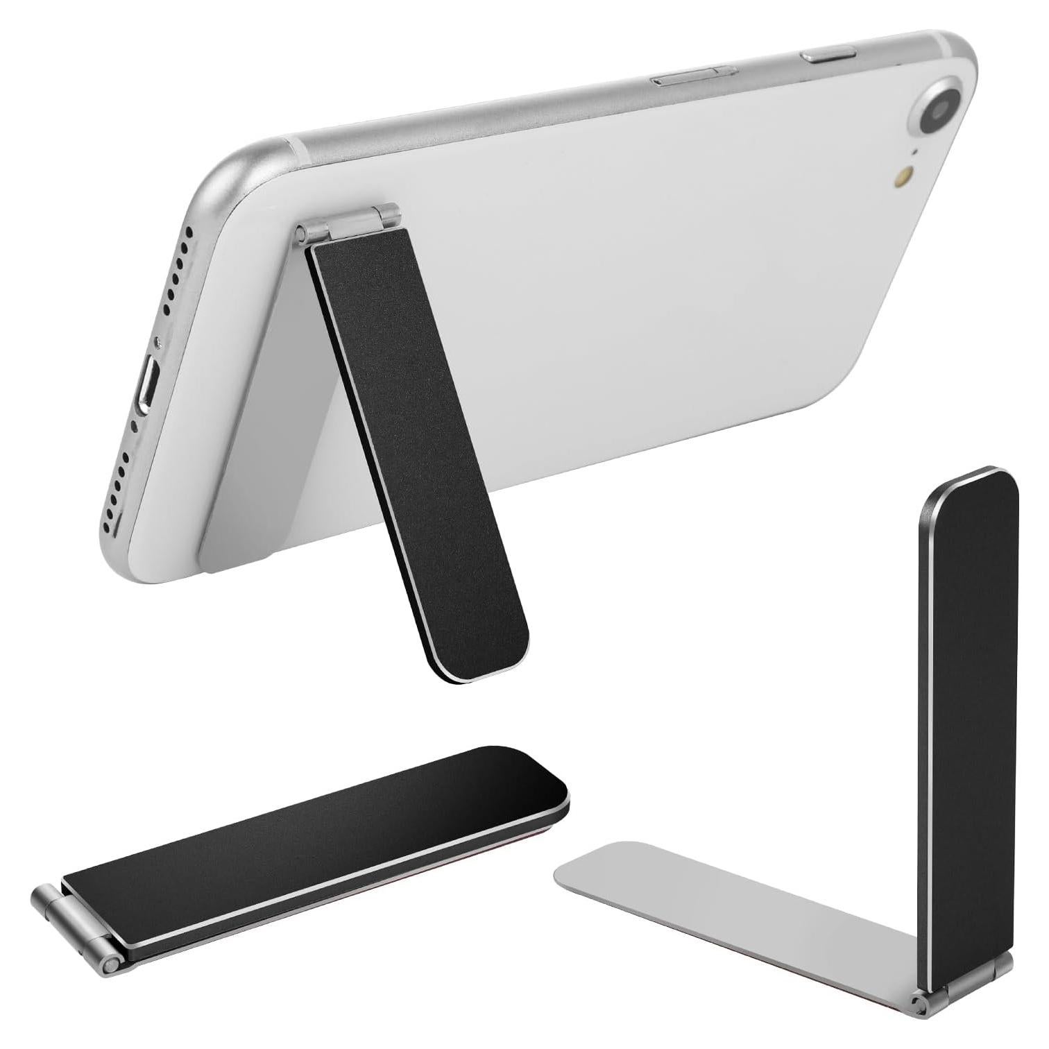 Soporte Plegable para Teléfono TIESOME Negro Ajustable 5.79cm