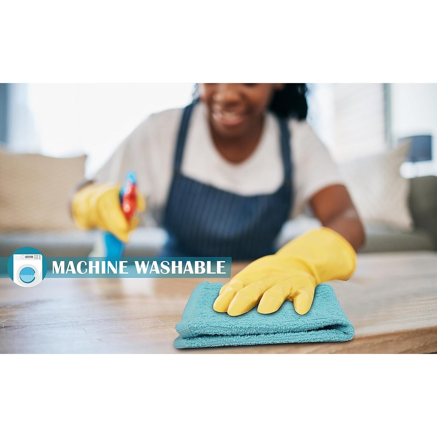 Toallas de Cocina ZUPERIA Bar Mop 12 Piezas 100% Algodón