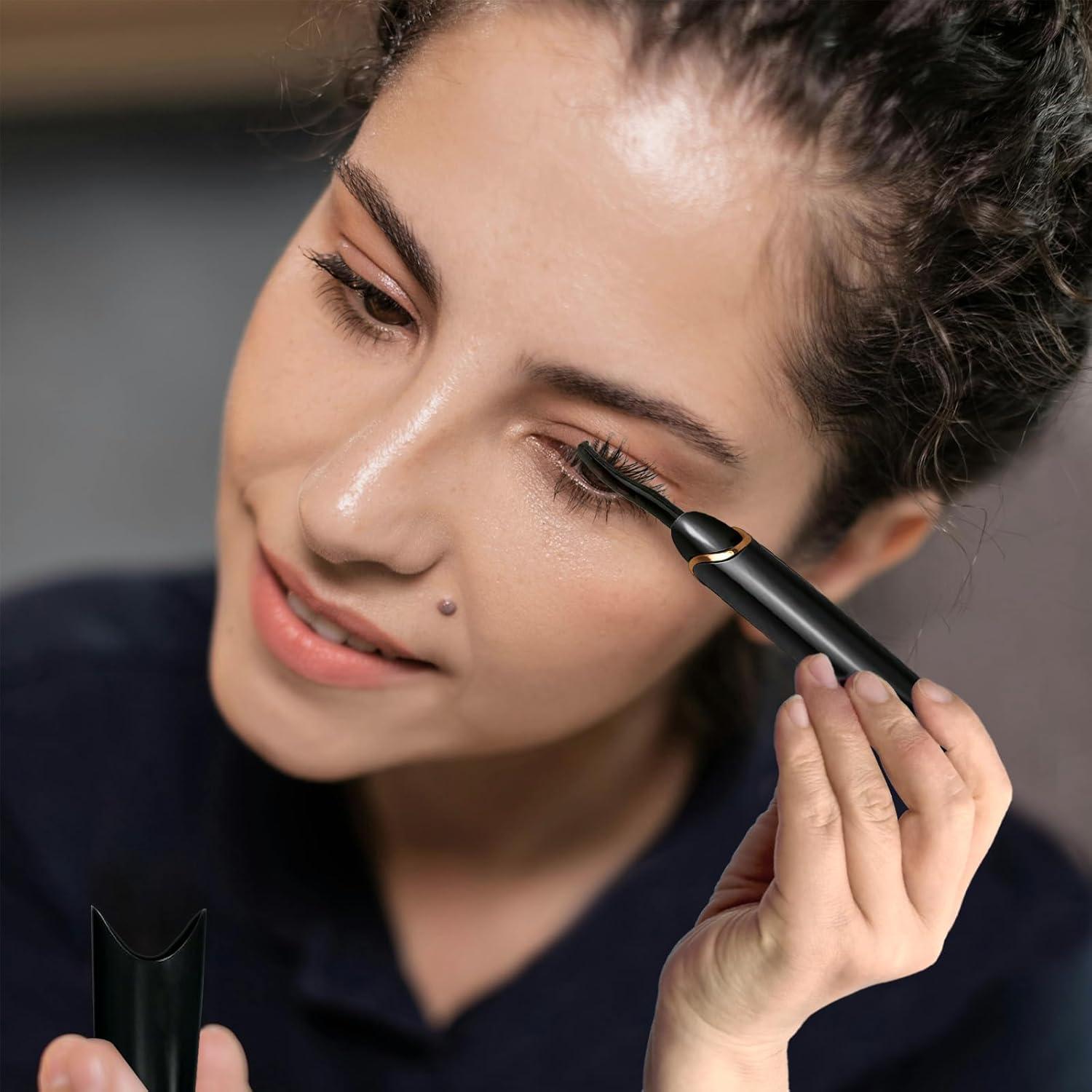 Rizador de Pestañas Calentado Tehoi S600 - Negro y Oro