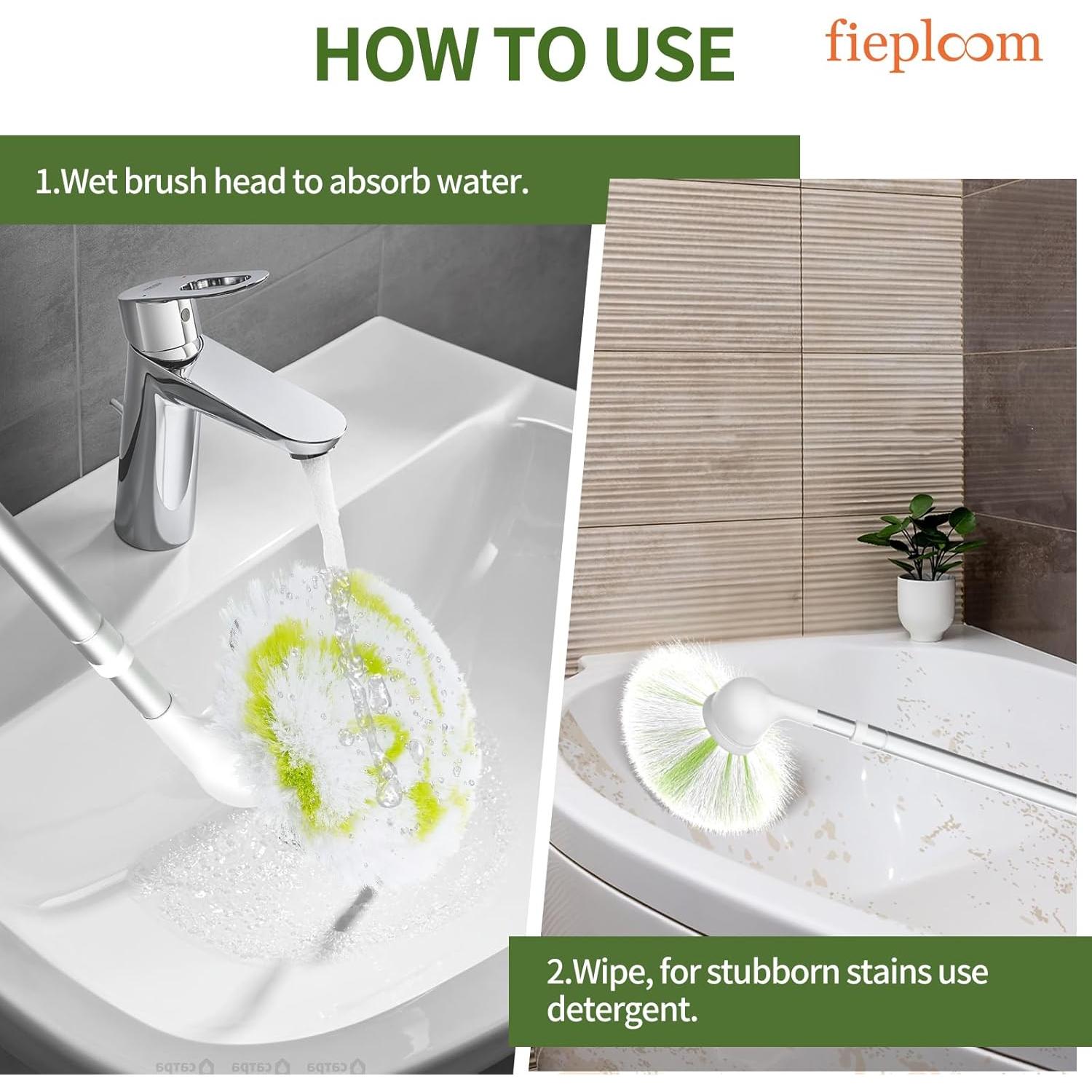 Cepillo de Baño Fieploom Extensible 51-71 cm Sin Rayones