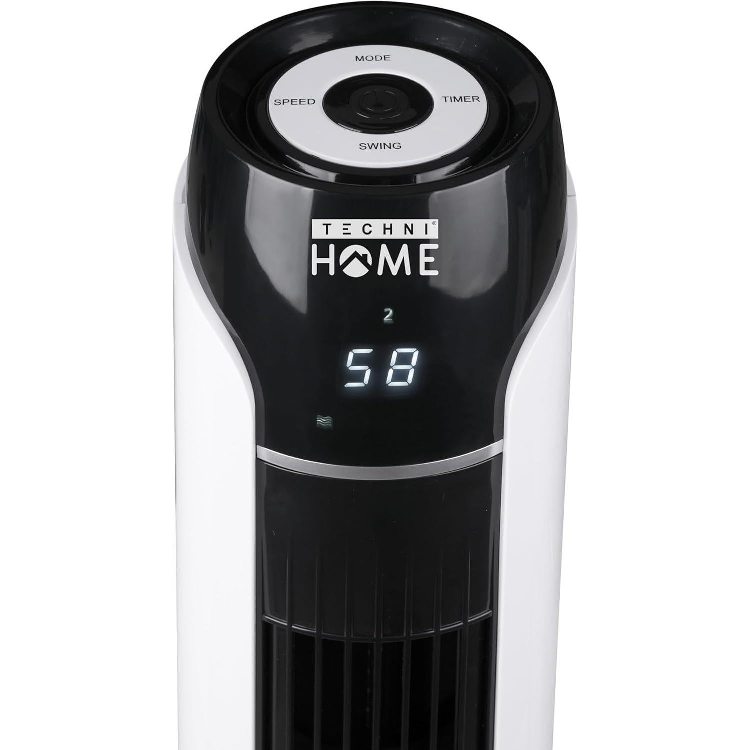 Ventilador de Torre Techni Home 91.44 cm con Control Remoto
