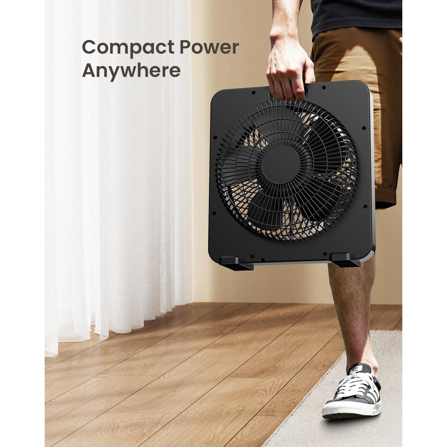 Ventilador de Mesa PNTCK FB2501T2 35.56 cm 3 Velocidades Silencioso