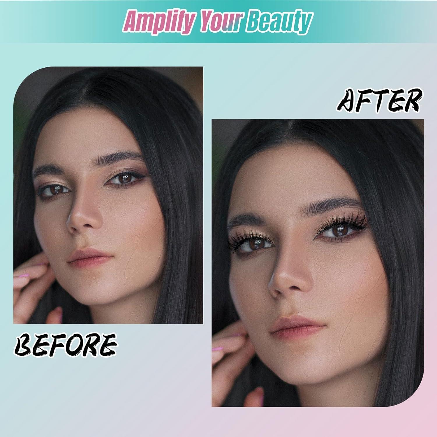 Kit de Extensión de Pestañas DIY 144 PCS ALASH 8-16mm