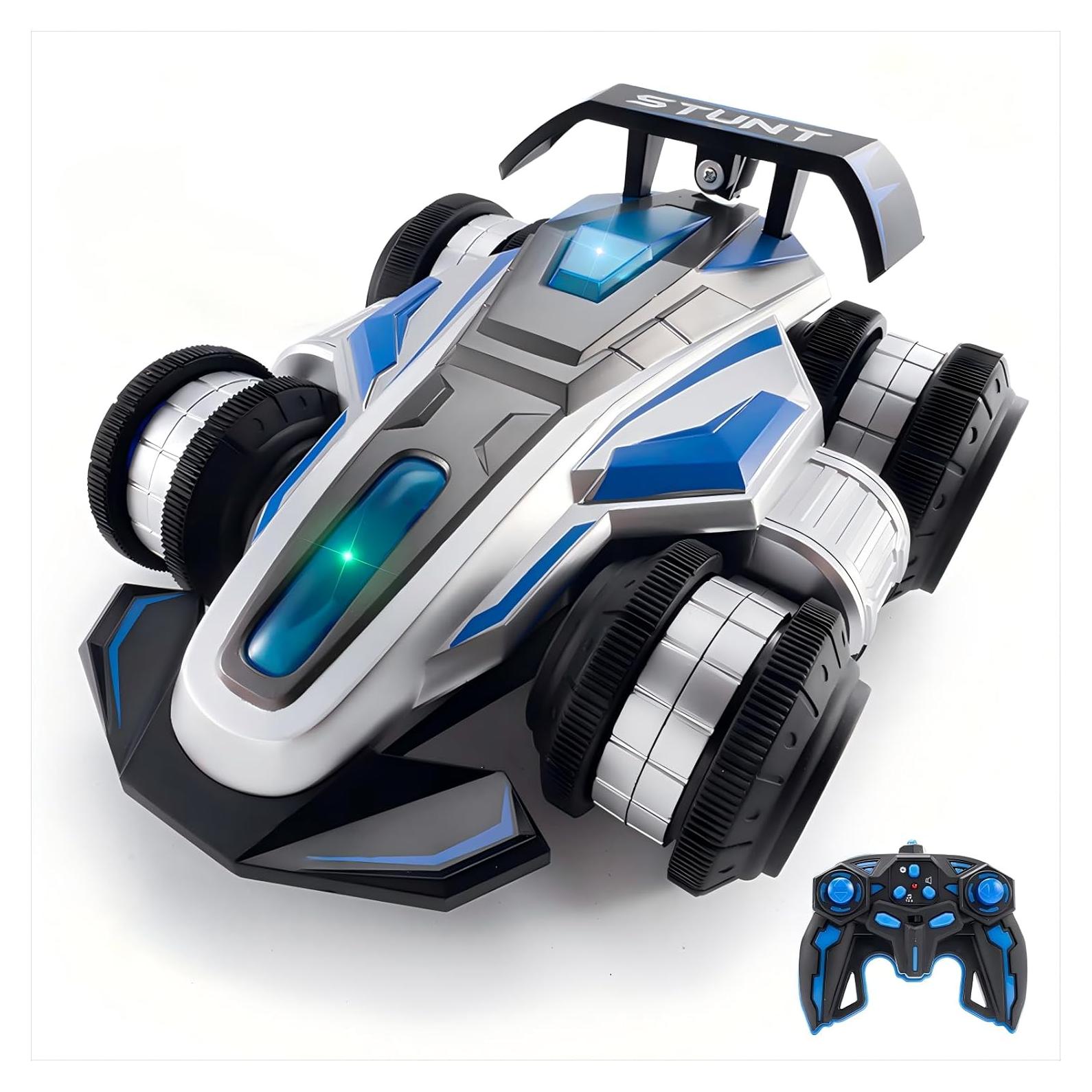Coche RC Acrobático YEMIAI 4WD 360° Todo Terreno Azul